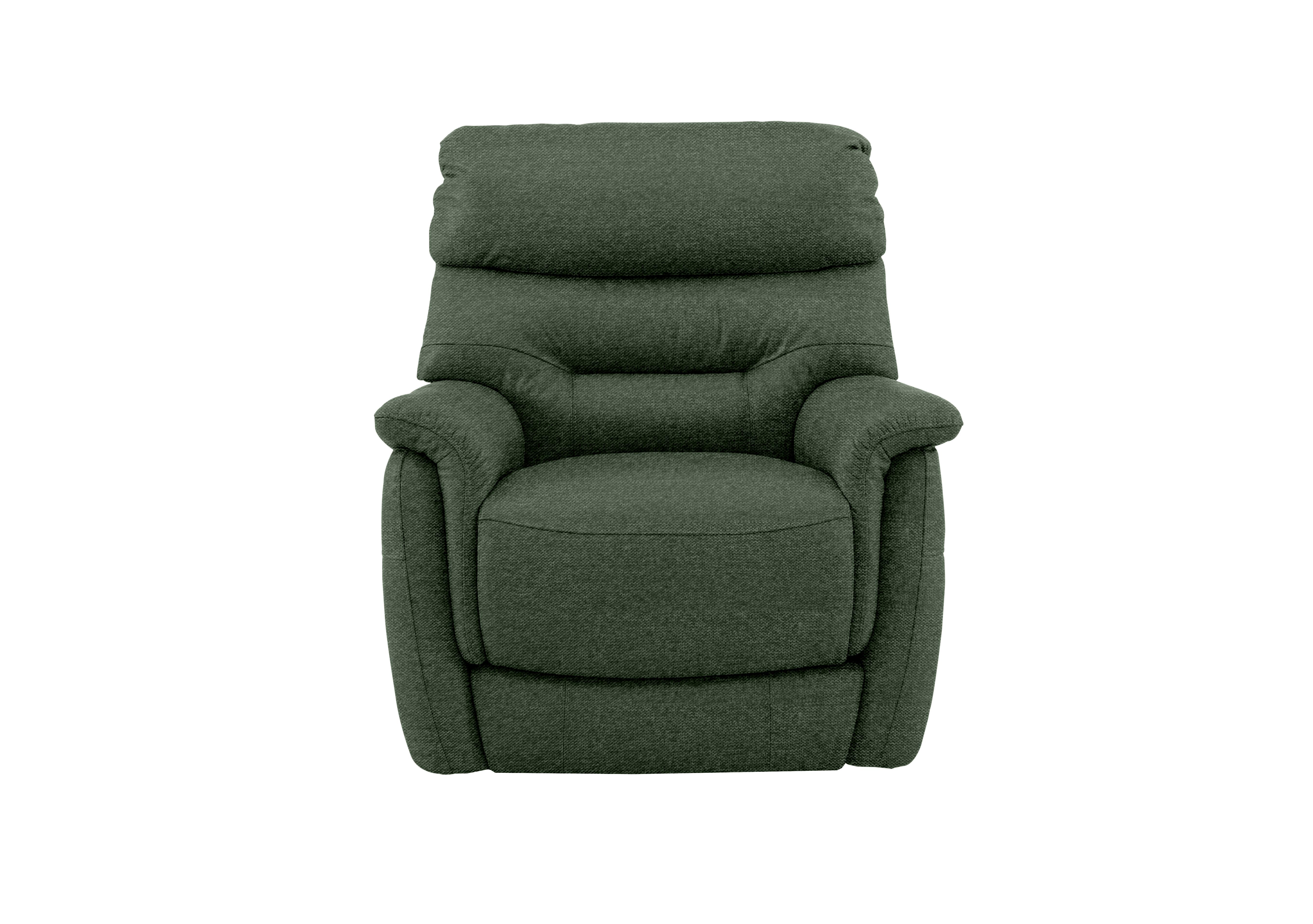 Chicago Fabric Armchair in Fab-Ska-R48 Moss Green on Furniture Village