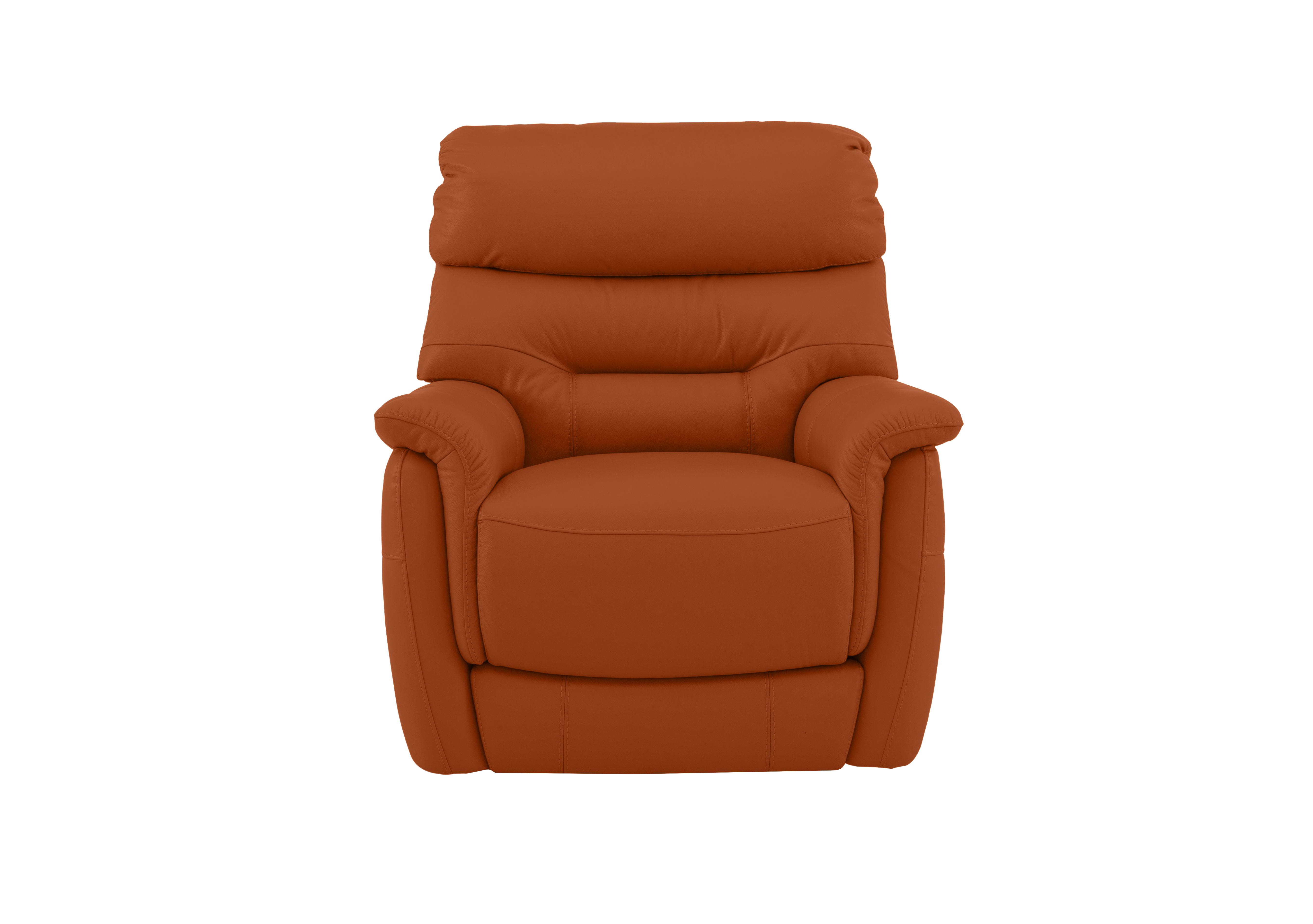 Chicago Leather Armchair in Sk-598d Caramel on Furniture Village