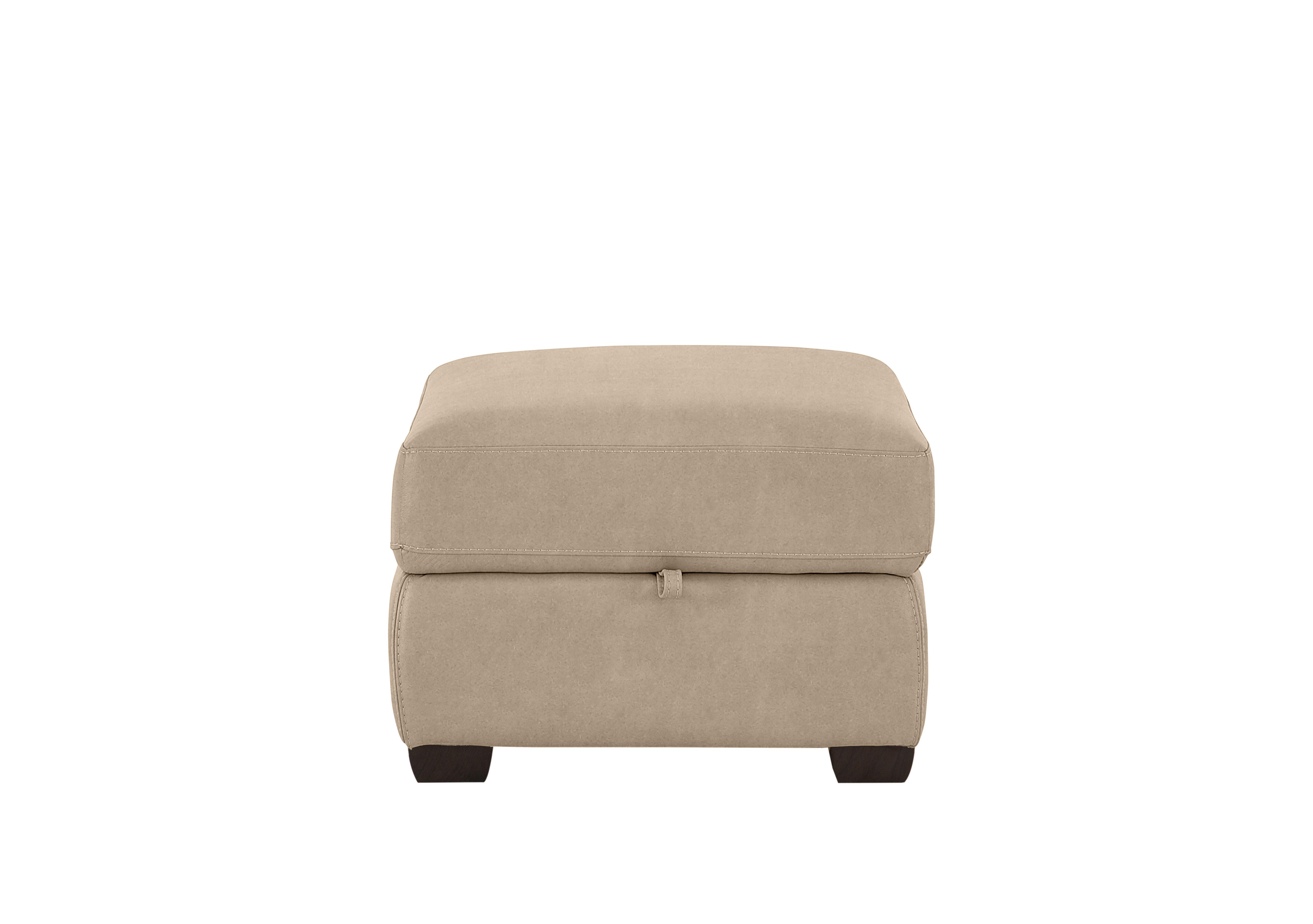 Chicago Fabric Storage Footstool in Bfa-Blj-R20 Bisque on Furniture Village