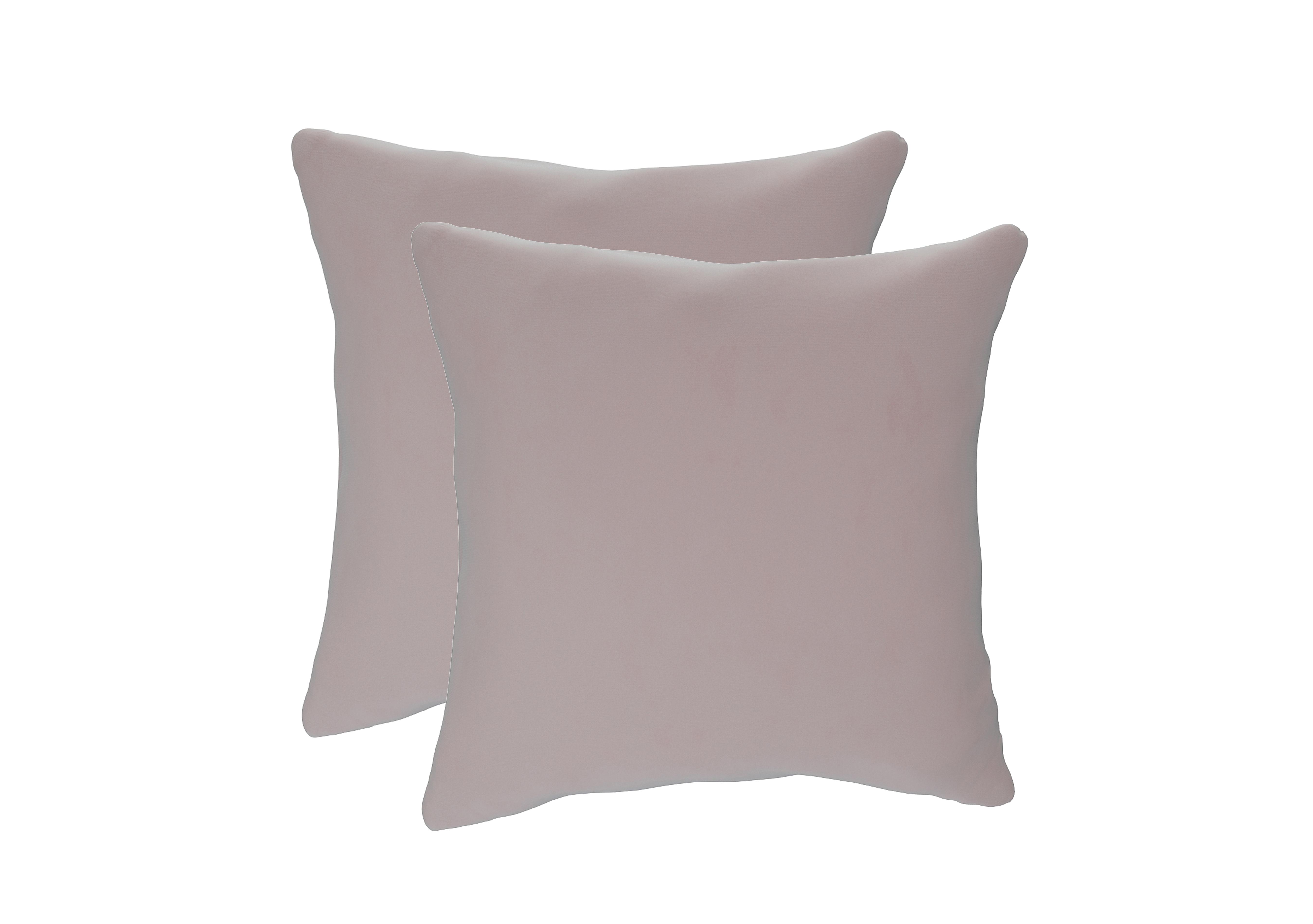 Pair of Large Scatter Cushions in Cot256 Cotton Candy on Furniture Village