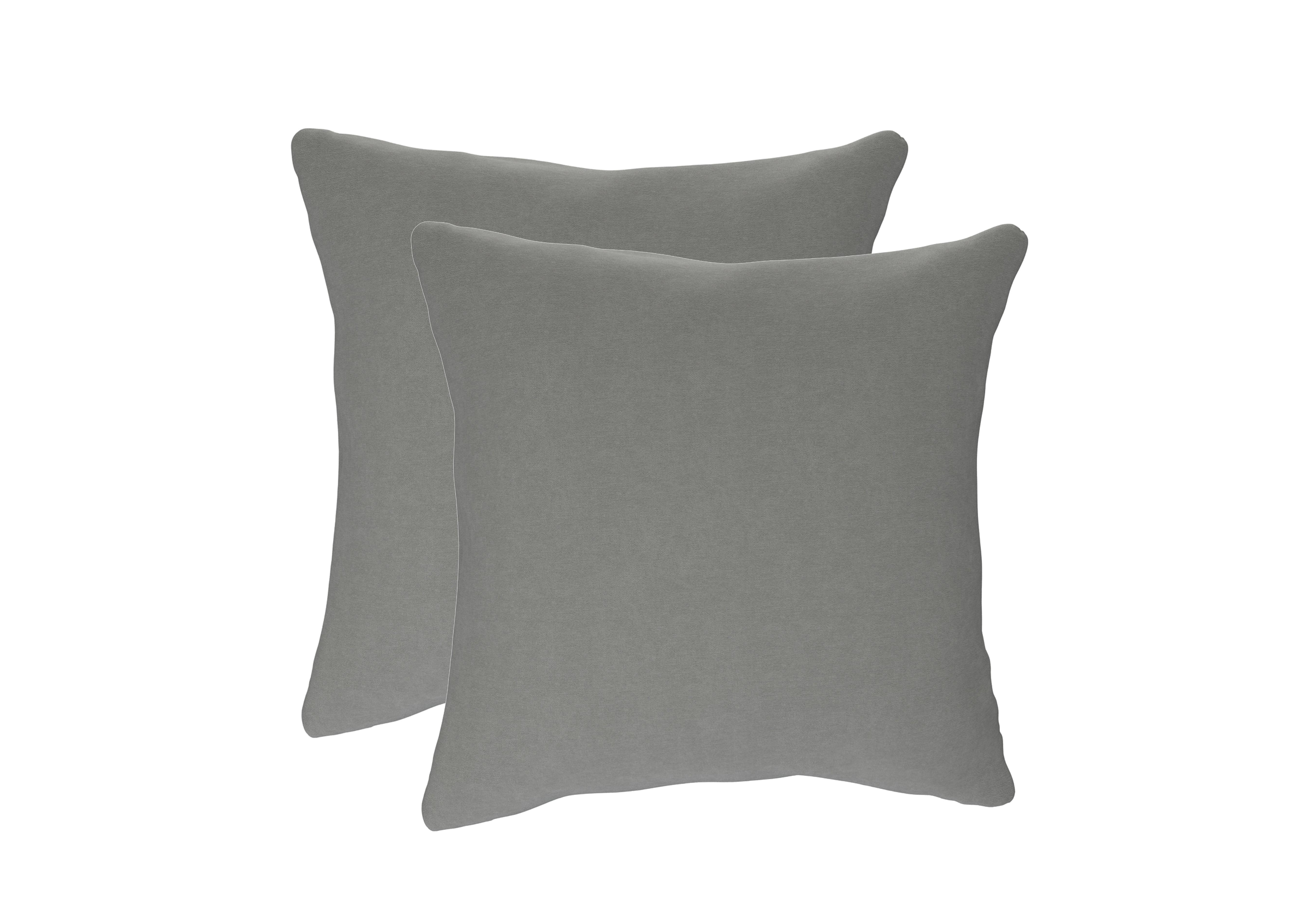 Pair of Large Scatter Cushions in Ear228 Earl Grey on Furniture Village