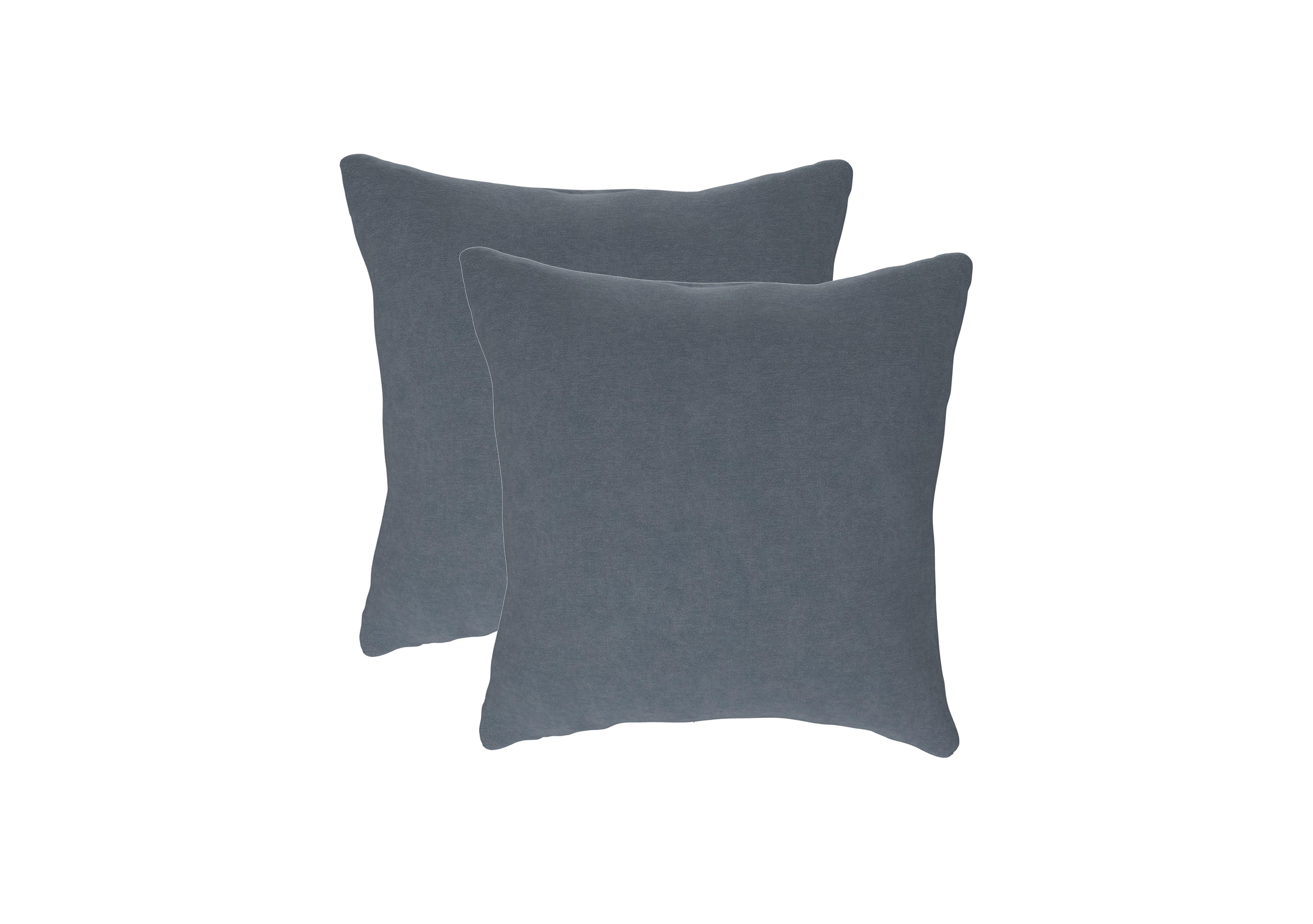 Pair of Small Scatter Cushions in Blu222 Blue Matcha on Furniture Village