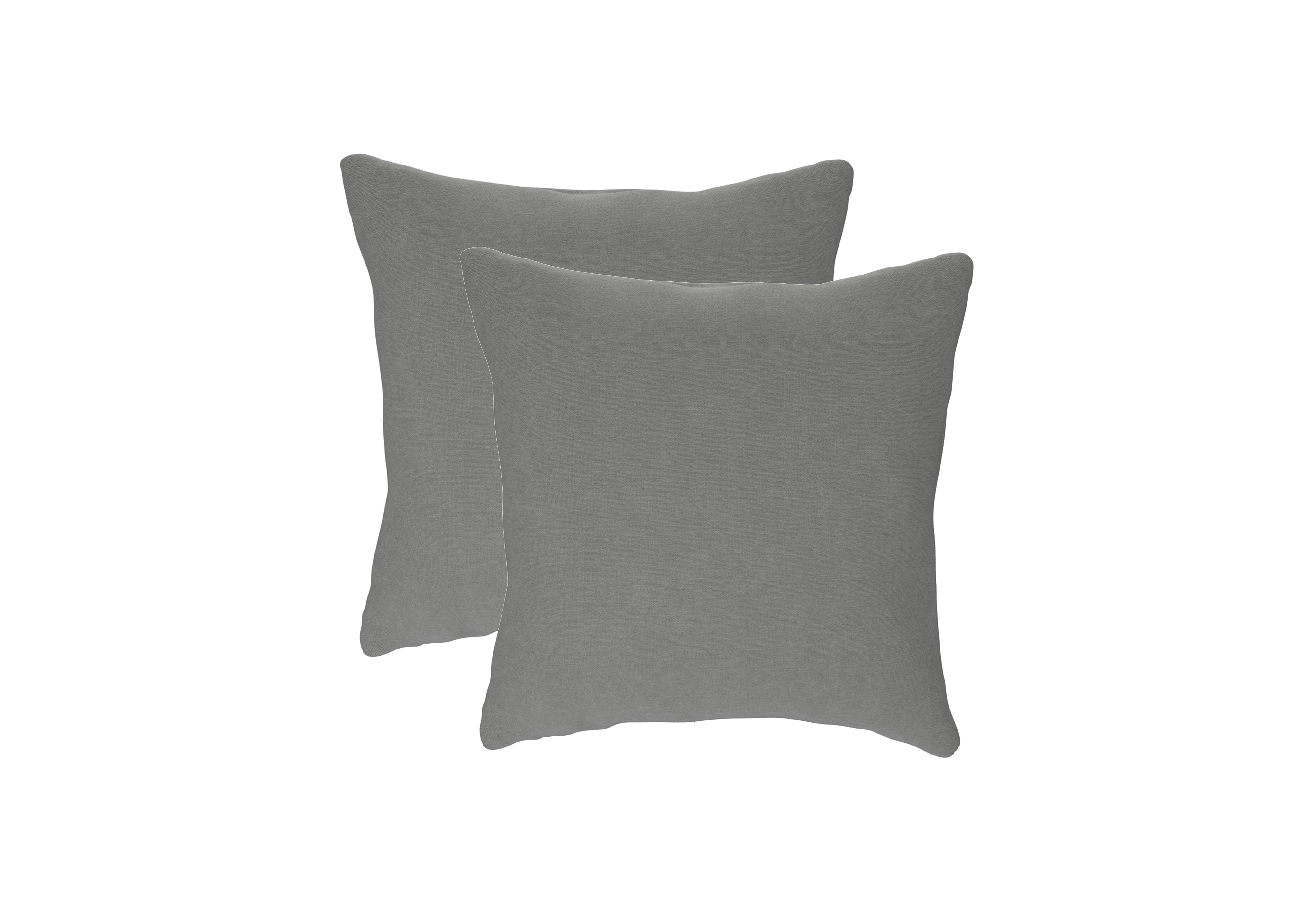 Pair of Small Scatter Cushions in Ear228 Earl Grey on Furniture Village
