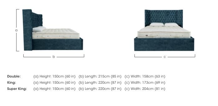 Maximus Bed Frame in  on Furniture Village