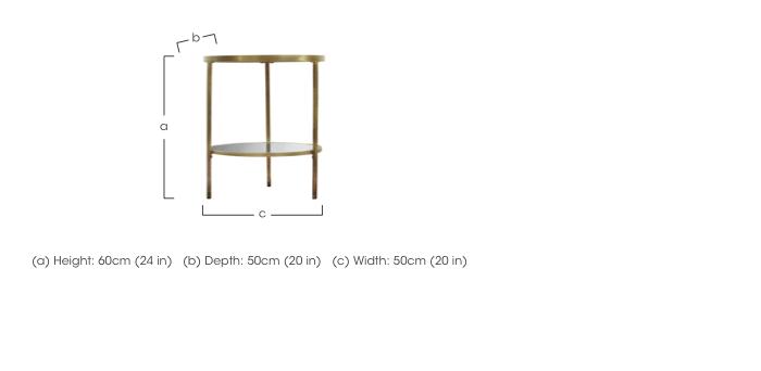 Adelyn Lamp Table in  on Furniture Village