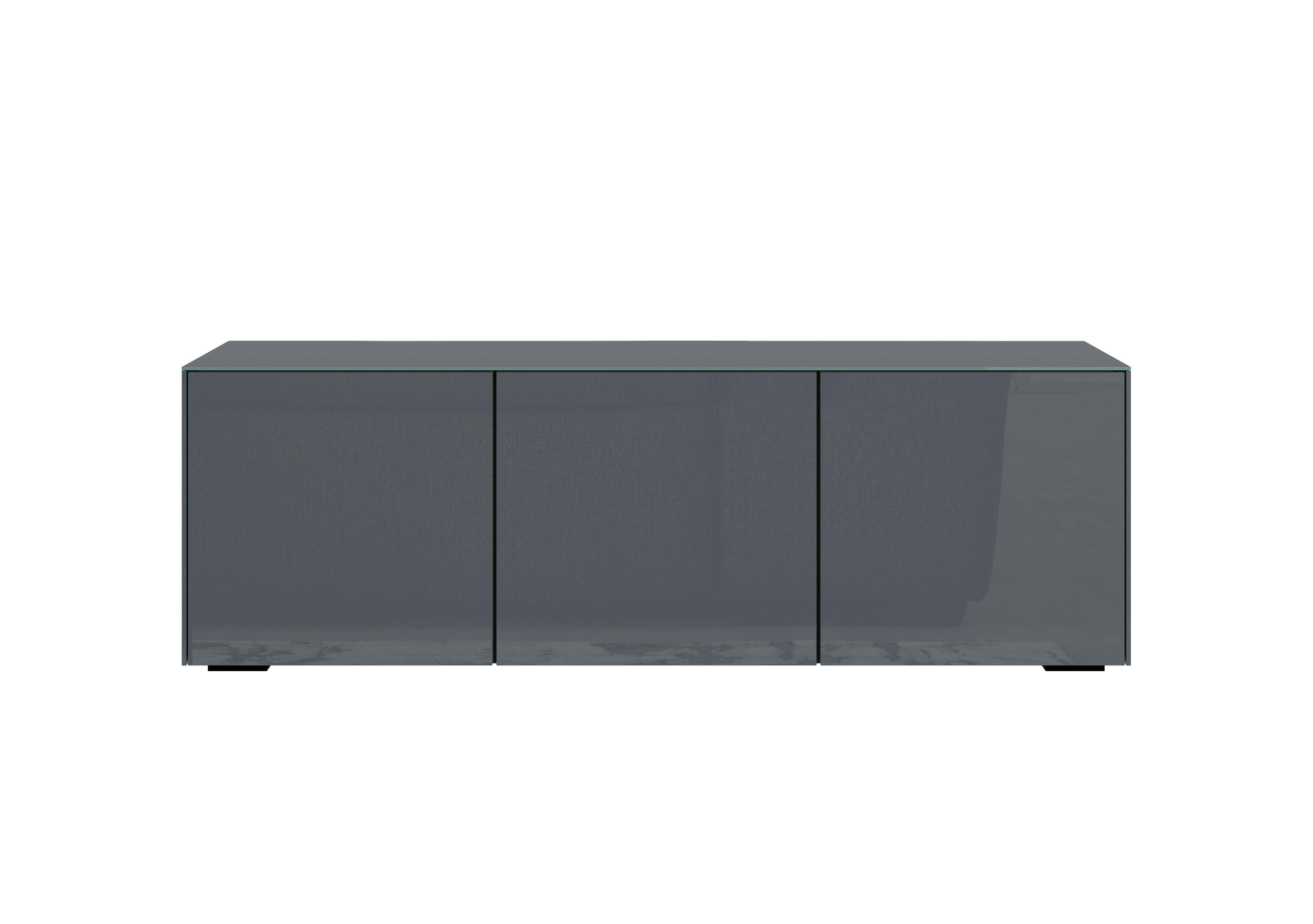 Lexa Smart 150cm Wide TV Unit in Grey on Furniture Village