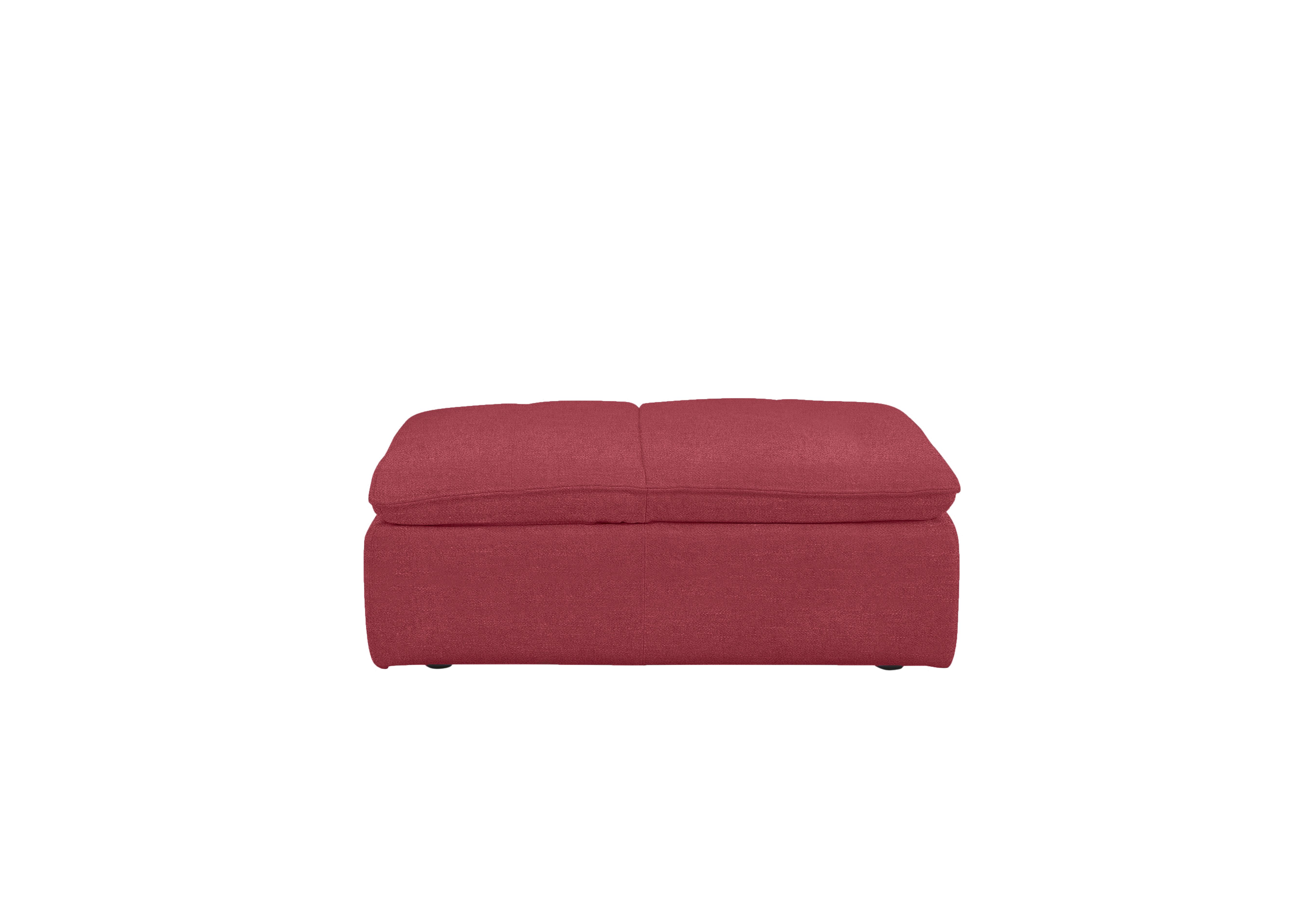 Starlight Express Fabric Chair Footstool in Fab-Blt-R29 Red on Furniture Village