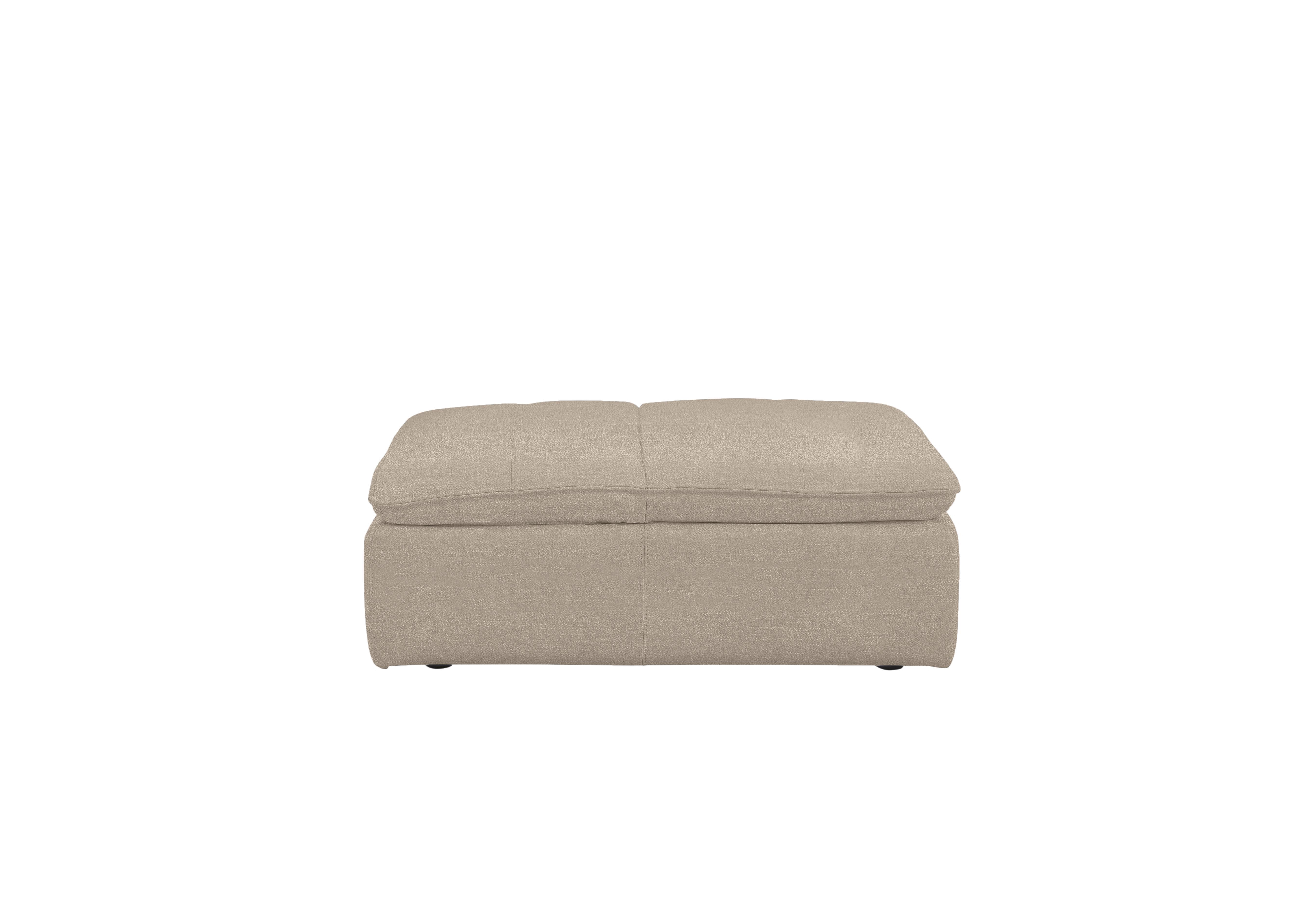 Starlight Express Fabric Chair Footstool in Fab-Ska-R28 Beige on Furniture Village