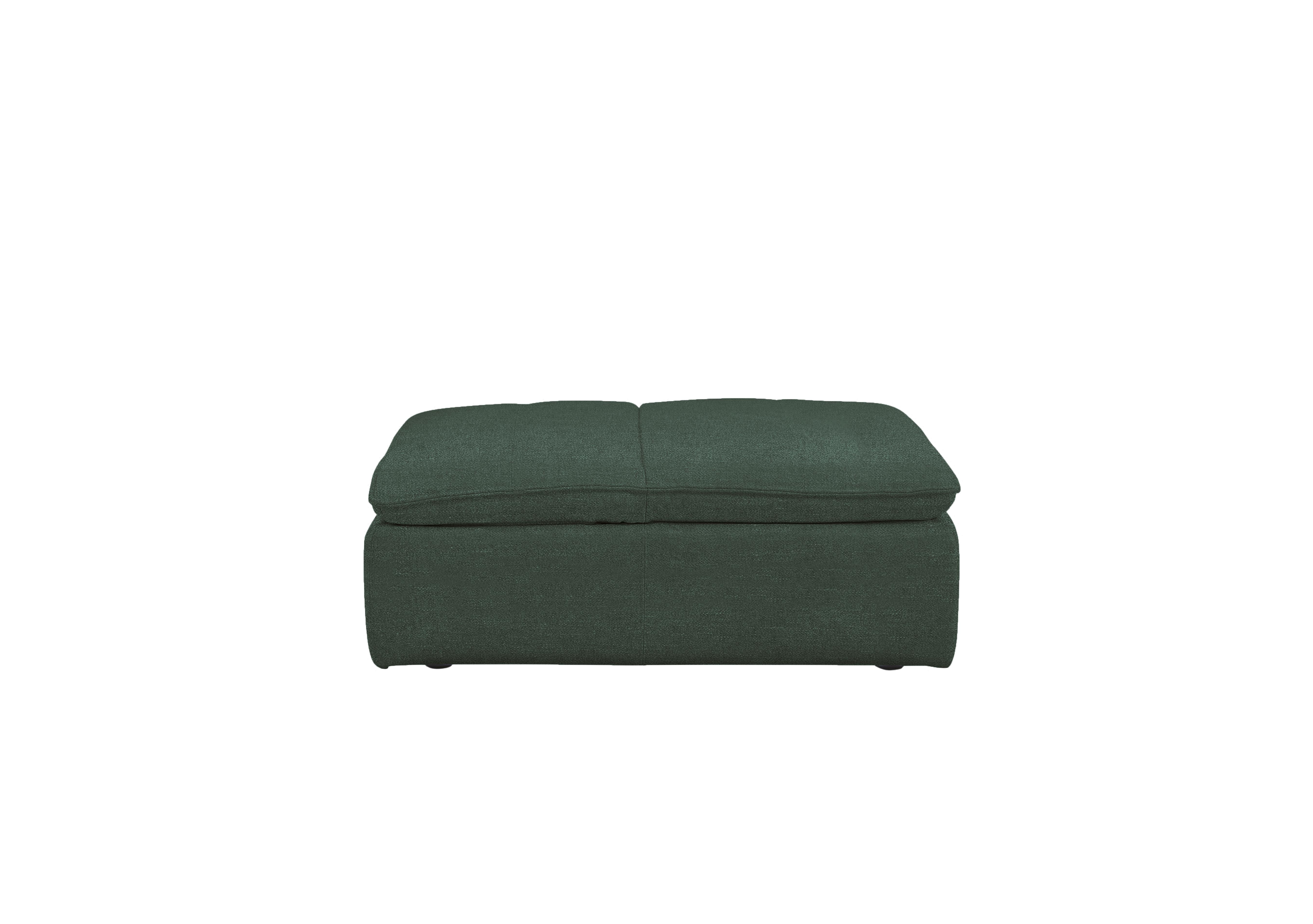 Starlight Express Fabric Chair Footstool in Fab-Ska-R48 Moss Green on Furniture Village