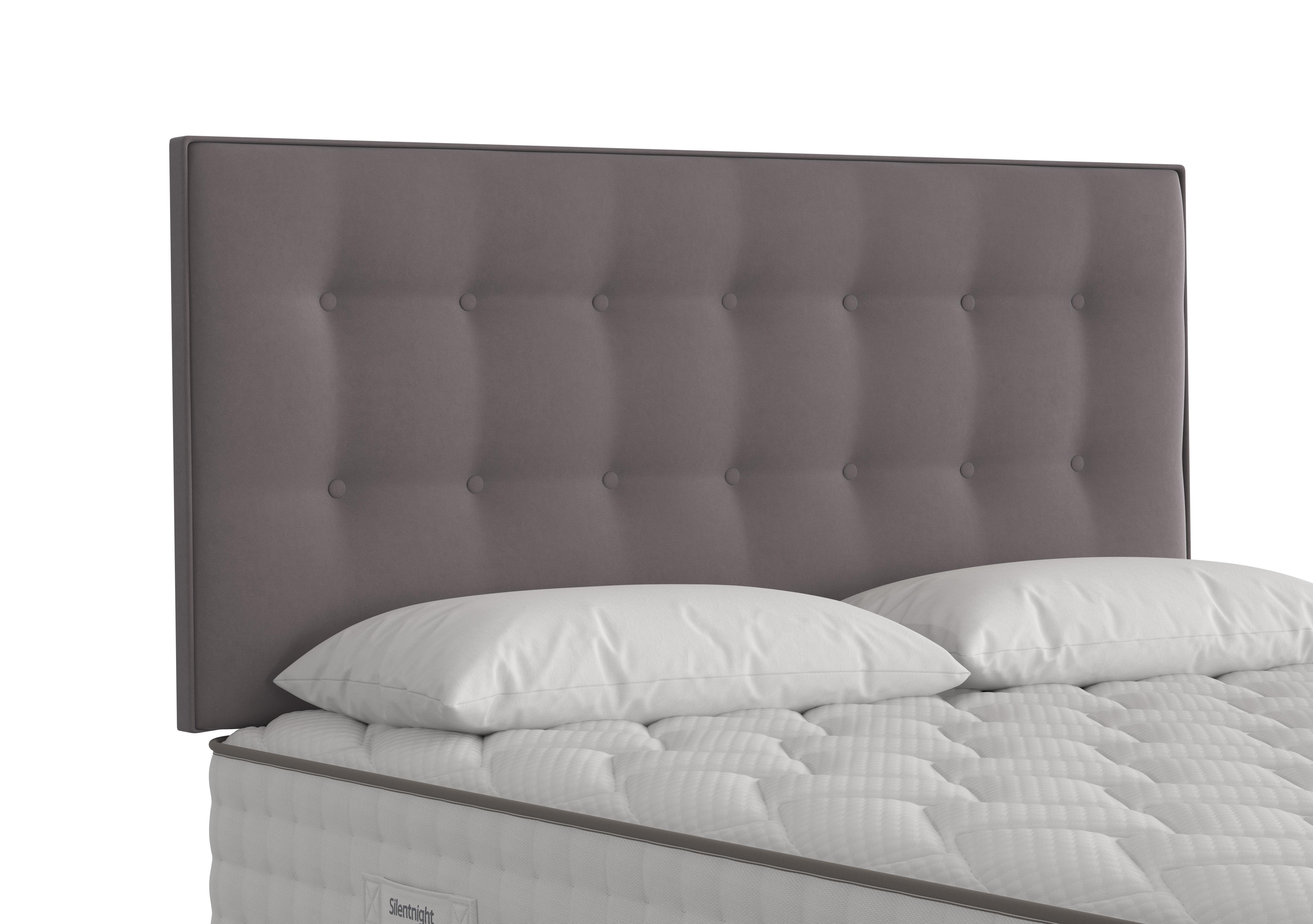 Coral Strutted Headboard in Luxury Charcoal on Furniture Village