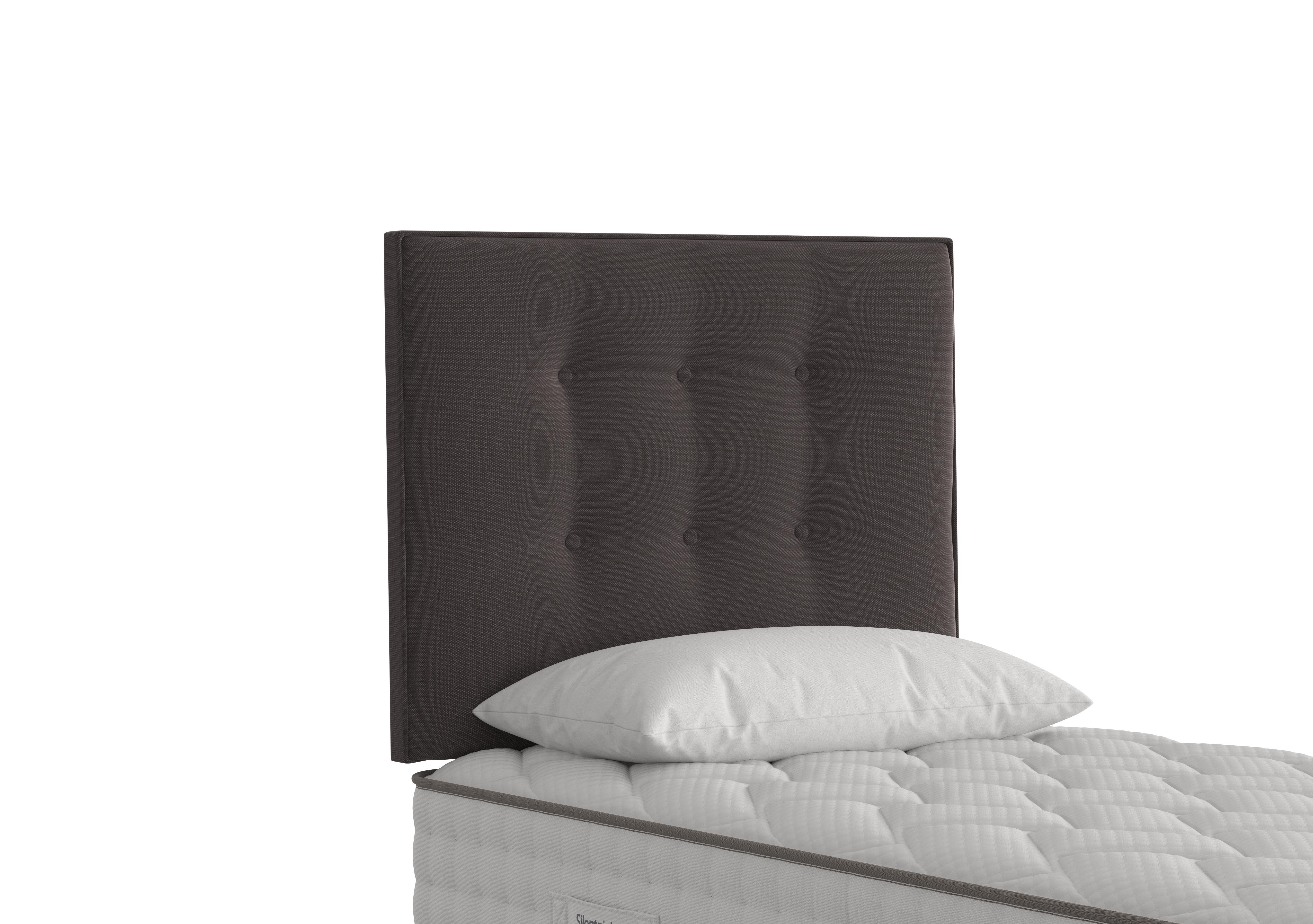 Coral Strutted Headboard in Luxury Ebony on Furniture Village