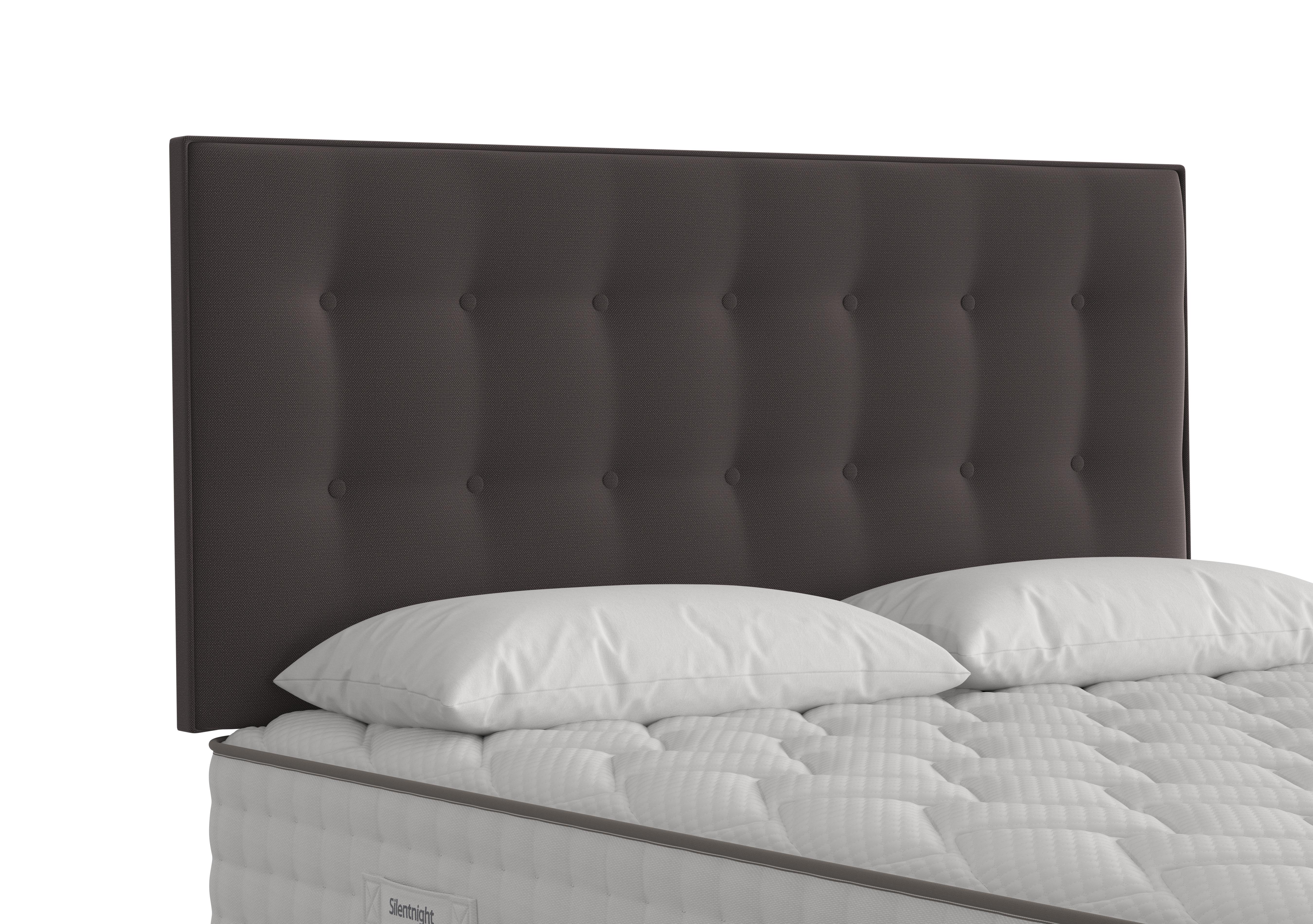 Coral Strutted Headboard in Luxury Ebony on Furniture Village