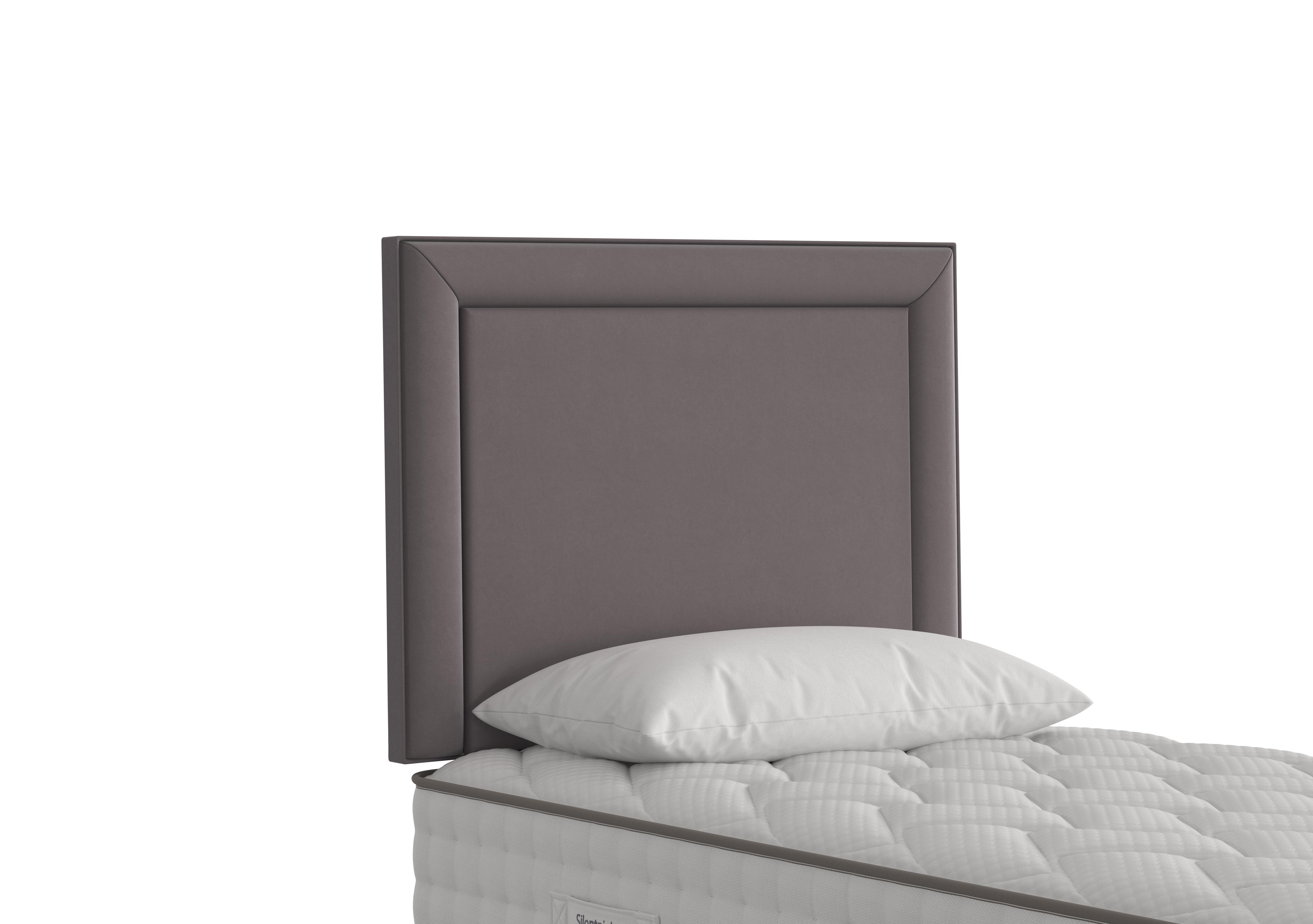 Fauna Strutted Headboard in Luxury Charcoal on Furniture Village