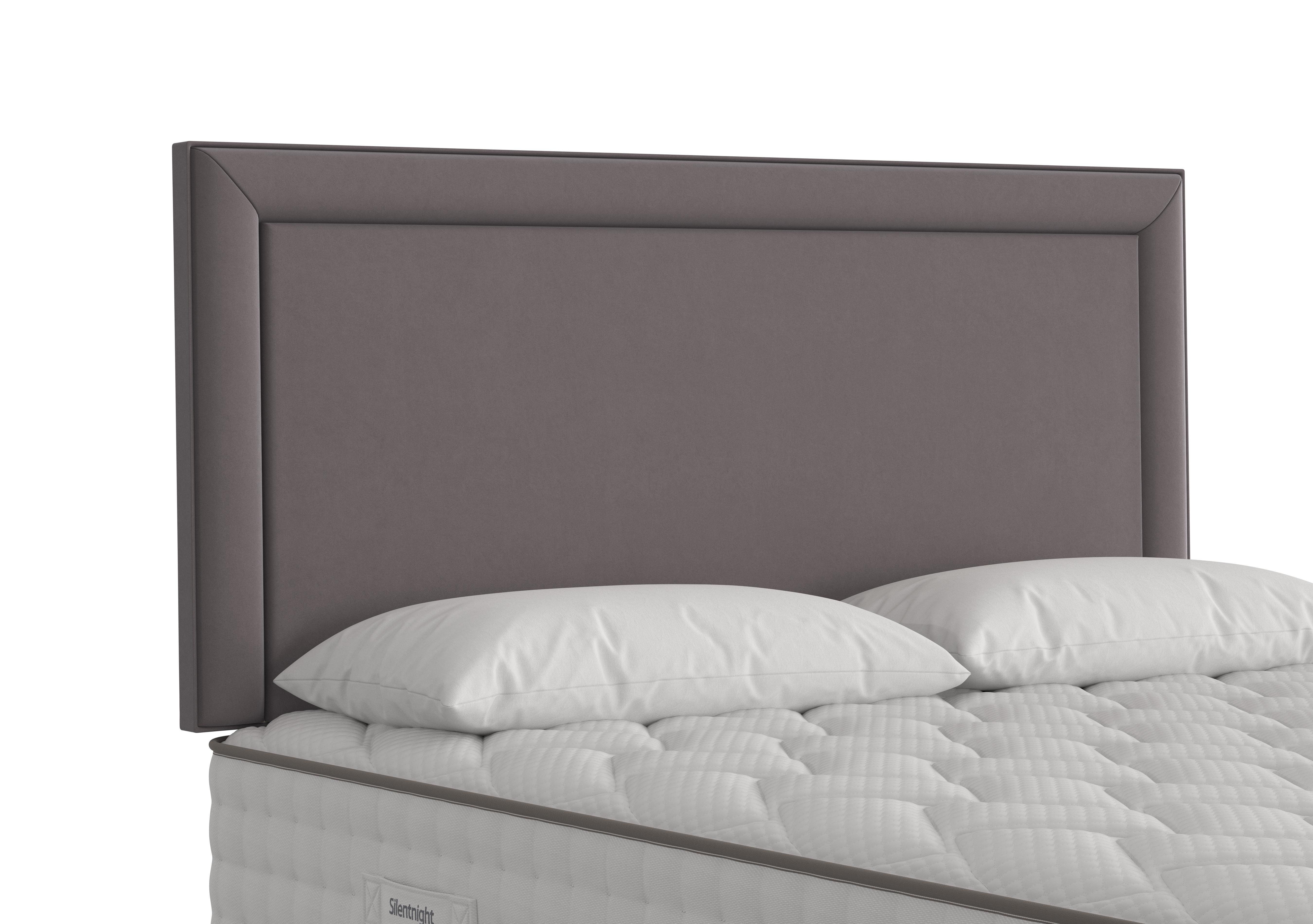 Fauna Strutted Headboard in Luxury Charcoal on Furniture Village