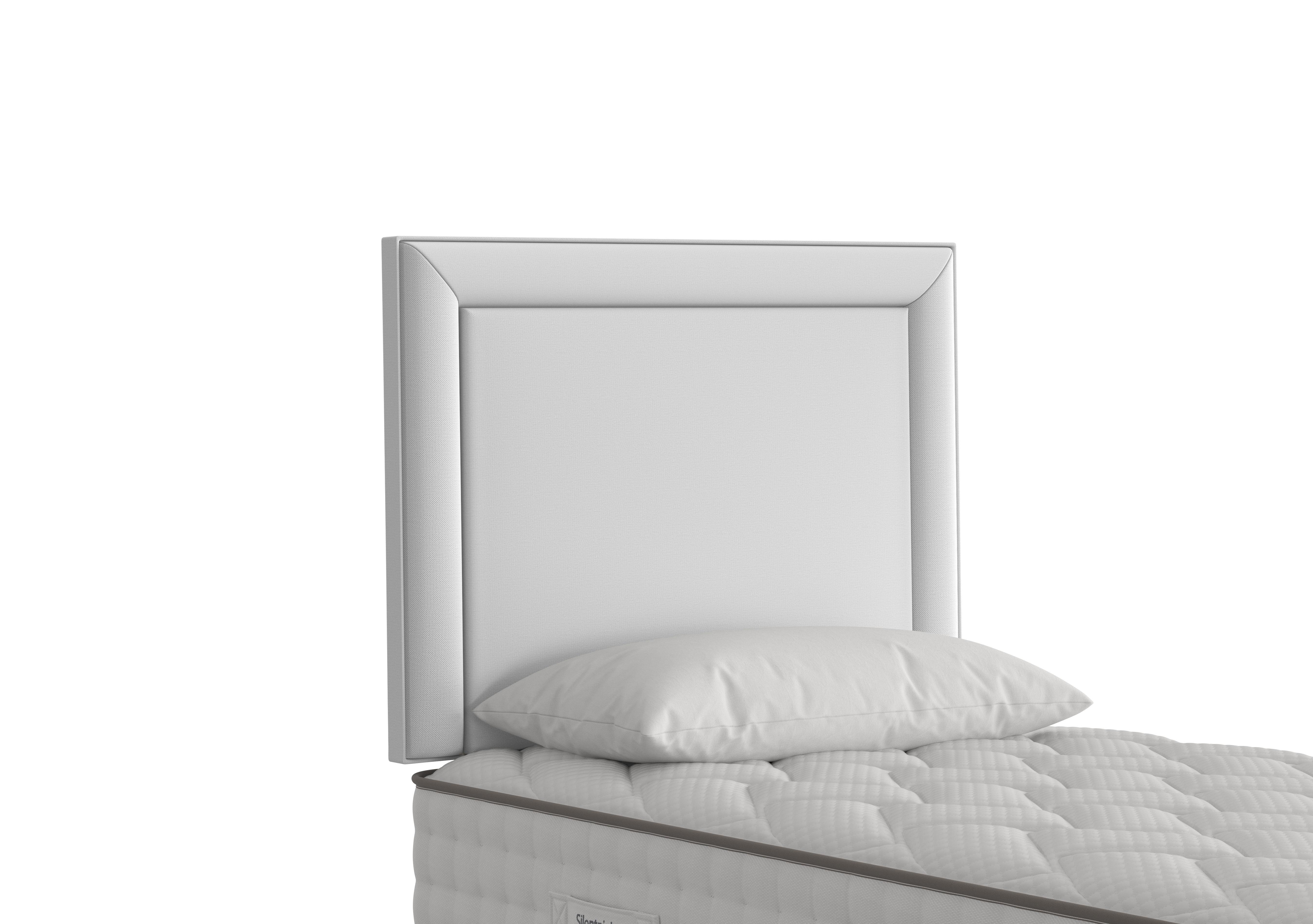 Fauna Strutted Headboard in Luxury Dove on Furniture Village