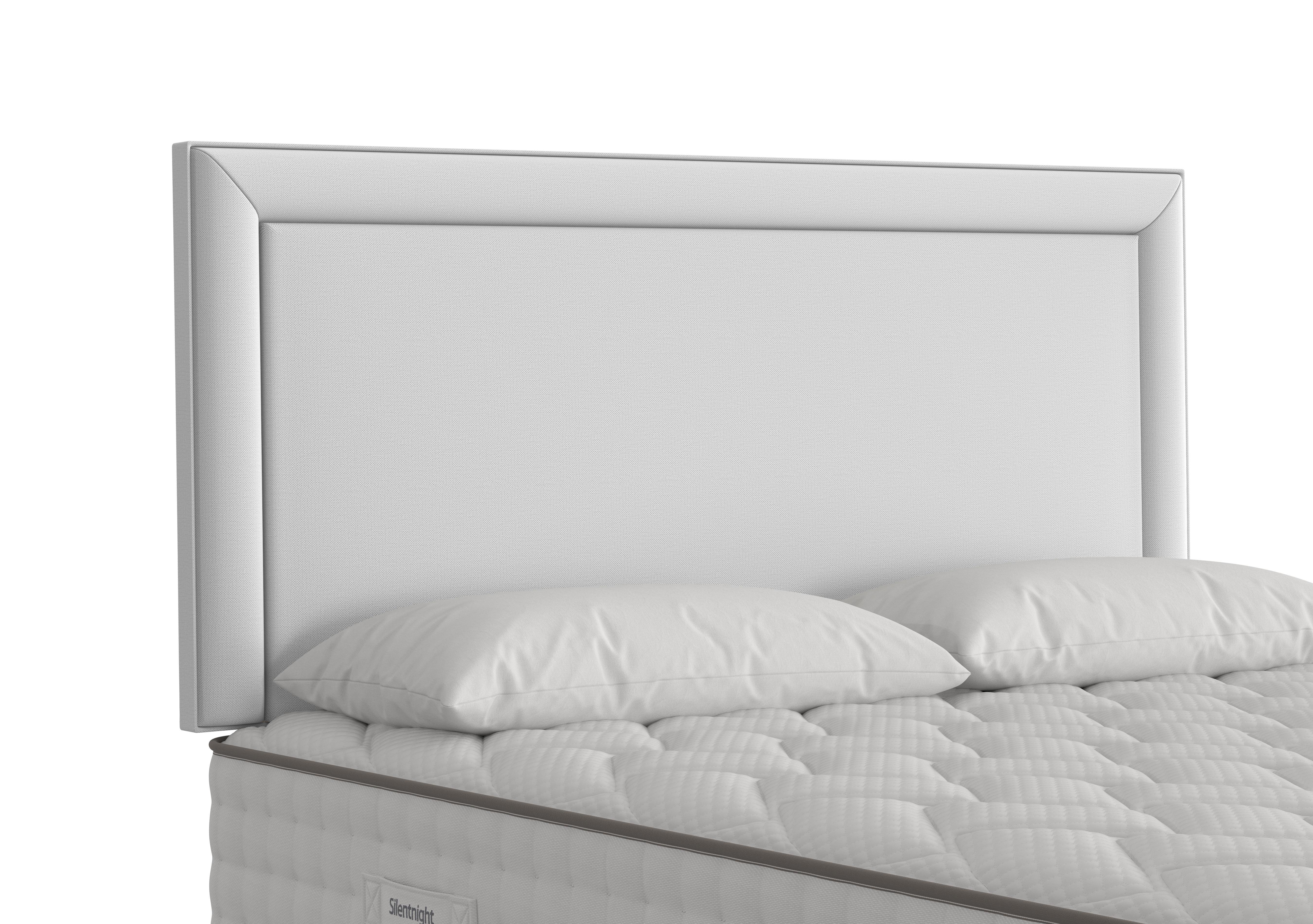 Fauna Strutted Headboard in Luxury Dove on Furniture Village