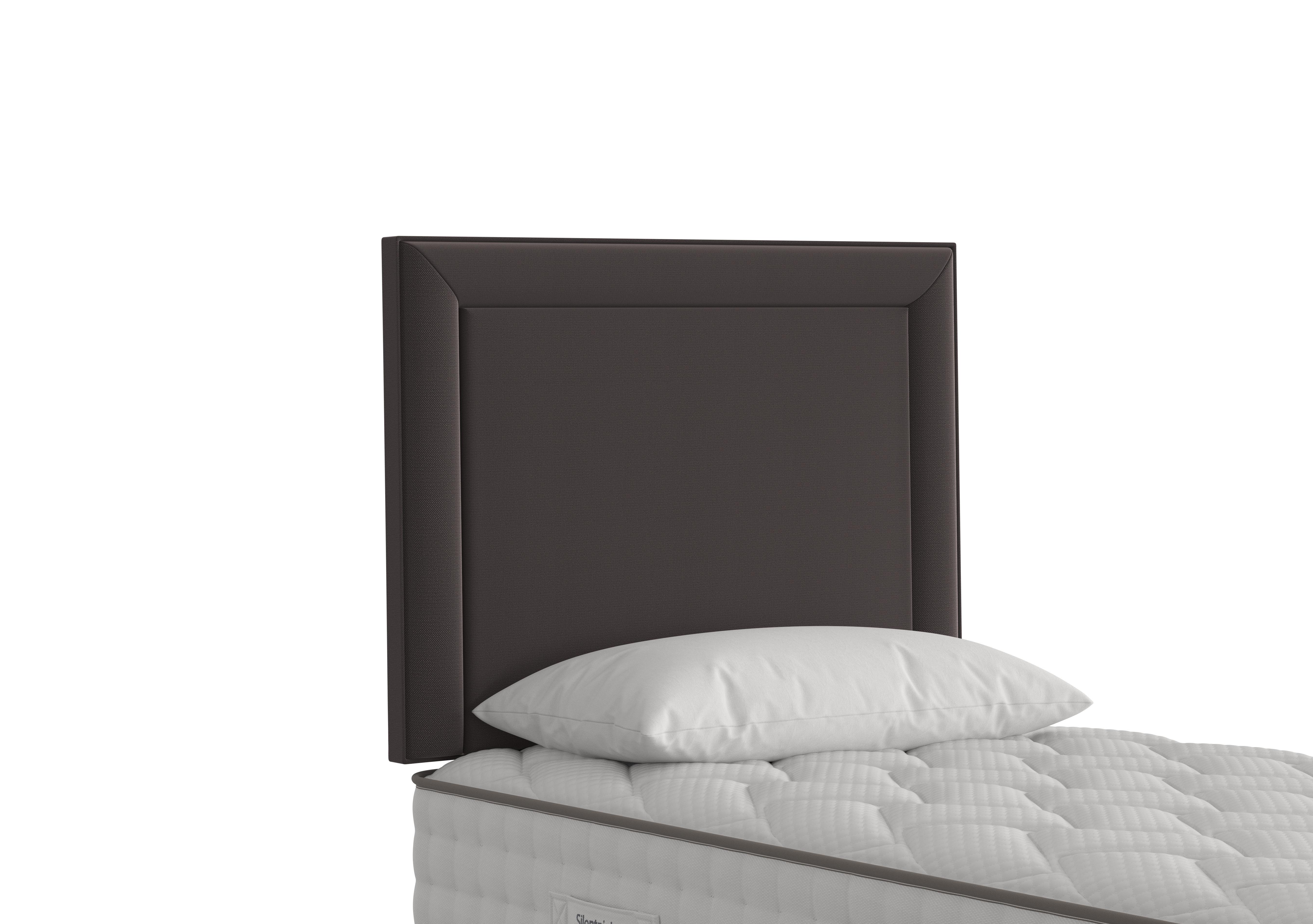 Fauna Strutted Headboard in Luxury Ebony on Furniture Village