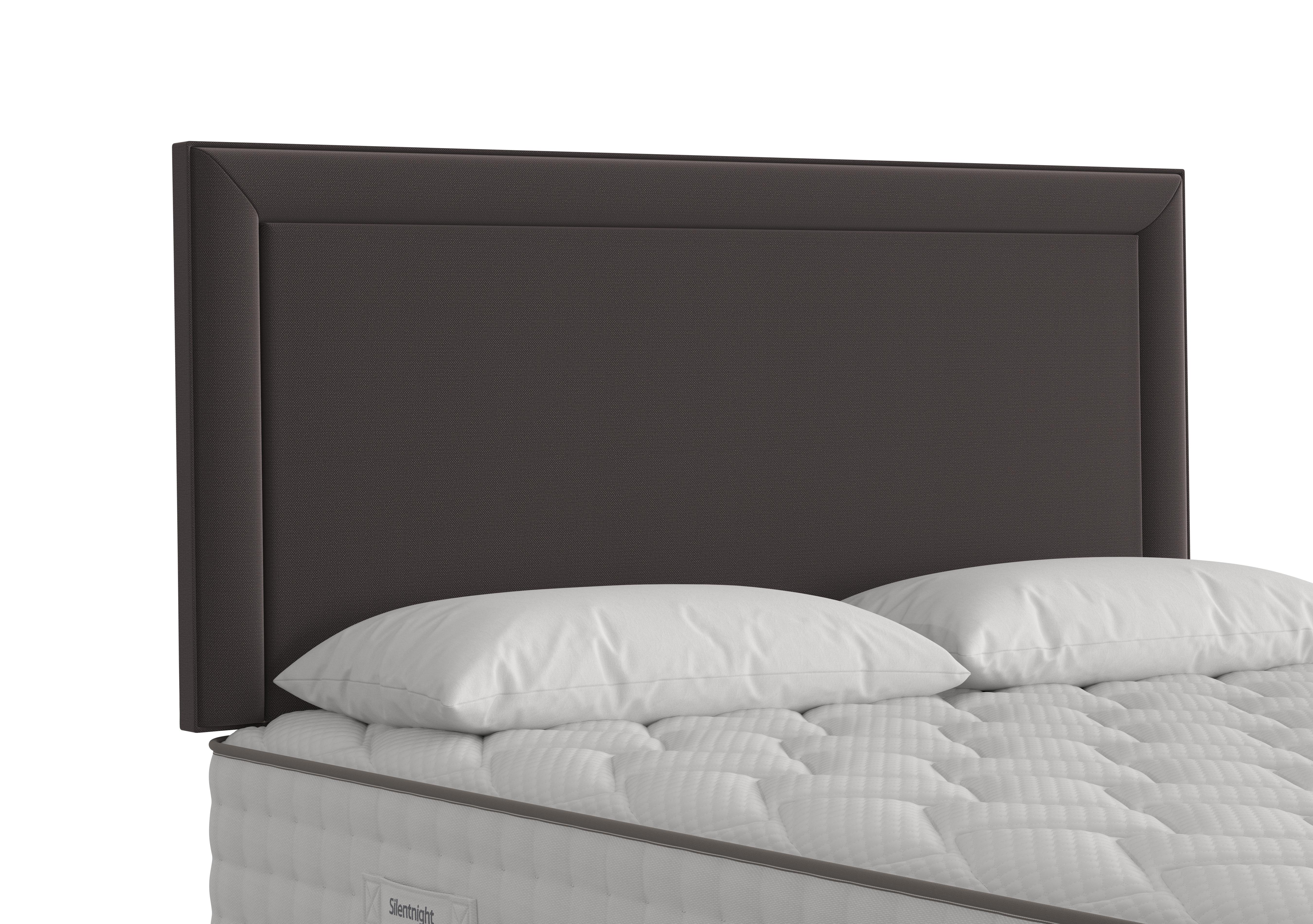 Fauna Strutted Headboard in Luxury Ebony on Furniture Village