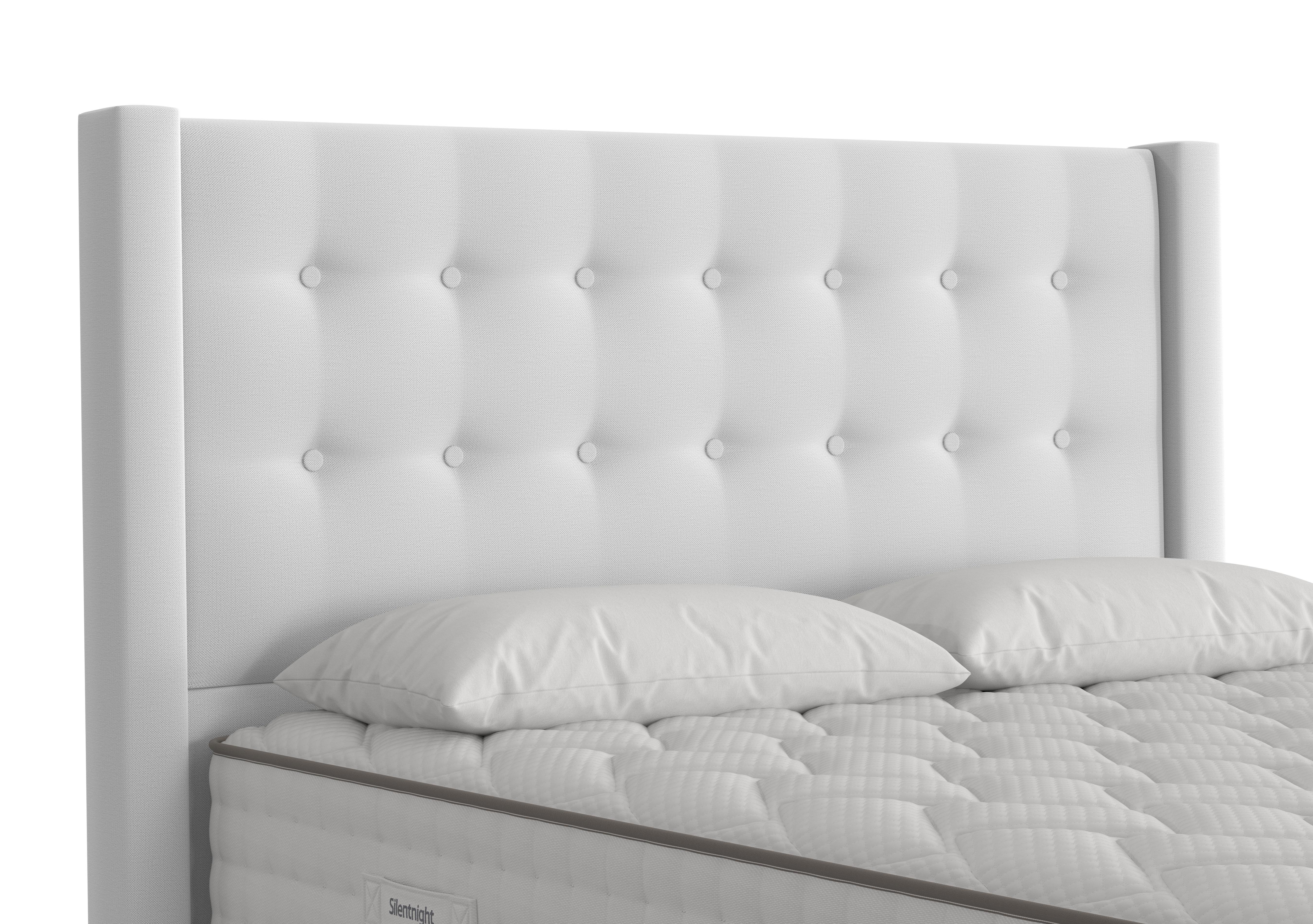 Meadow Floor Standing Headboard in Luxury Dove on Furniture Village