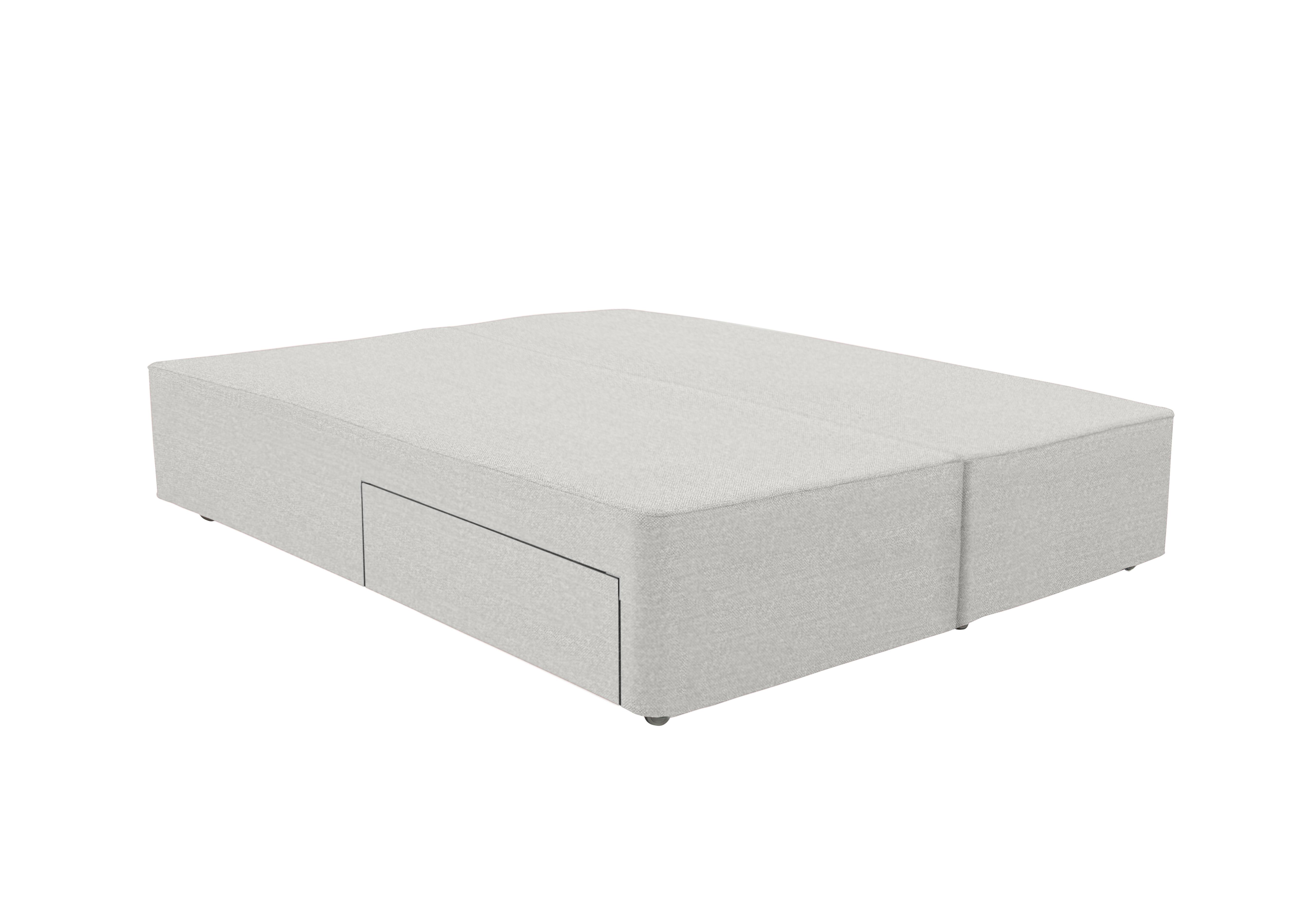 Bespoke Sprung Divan Base in Imperio 901 Cream on Furniture Village