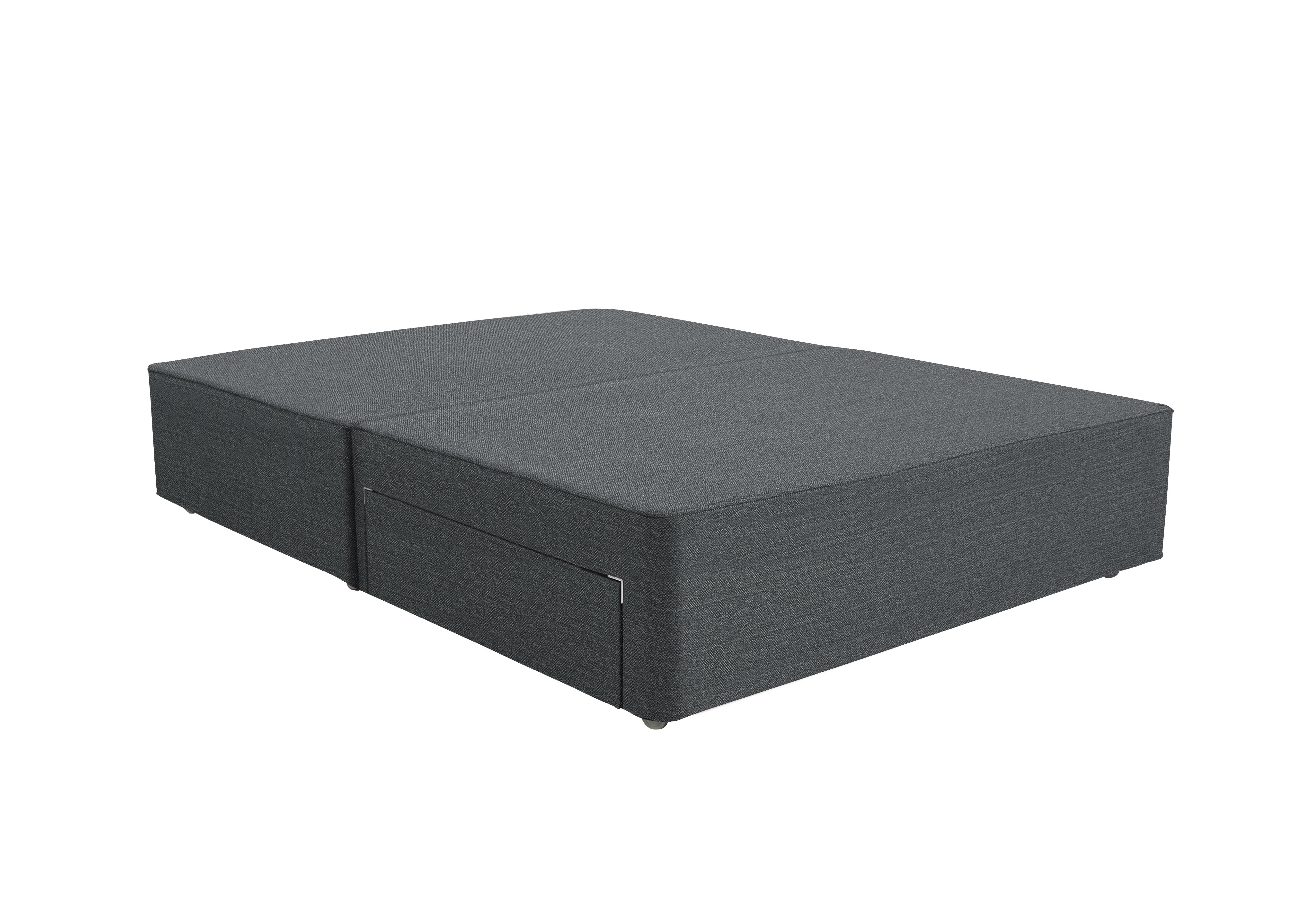 Bespoke Sprung Divan Base in Maestro 6007 Carbon on Furniture Village