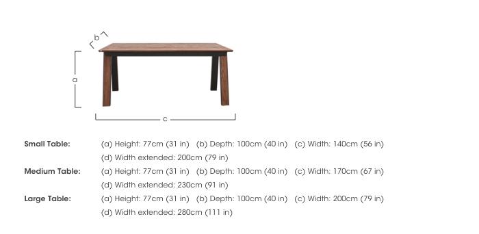 Austin Extending Dining Table in  on Furniture Village