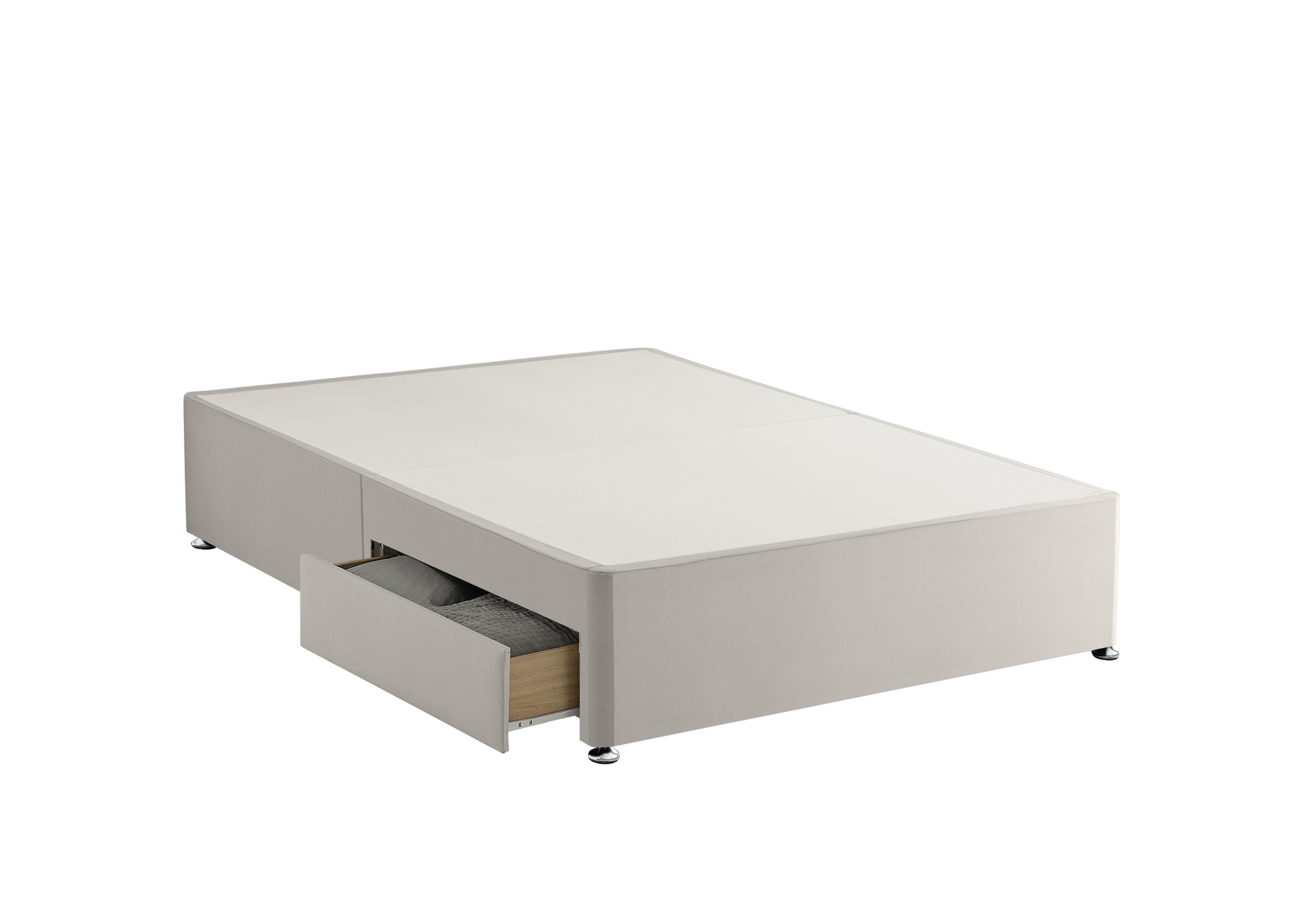 Divan Base in Luxury Dove on Furniture Village