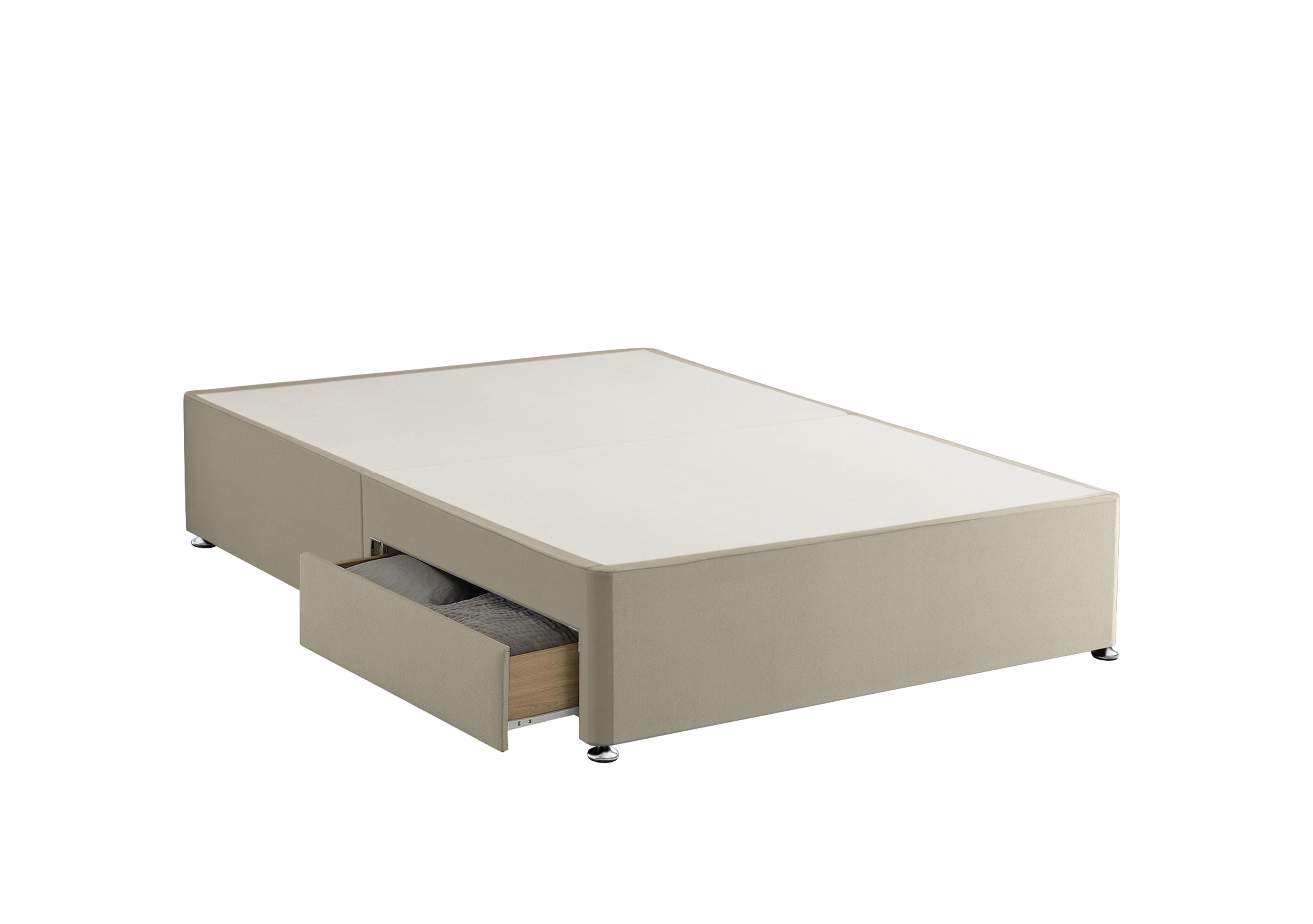 Divan Base in Luxury Sandstone on Furniture Village