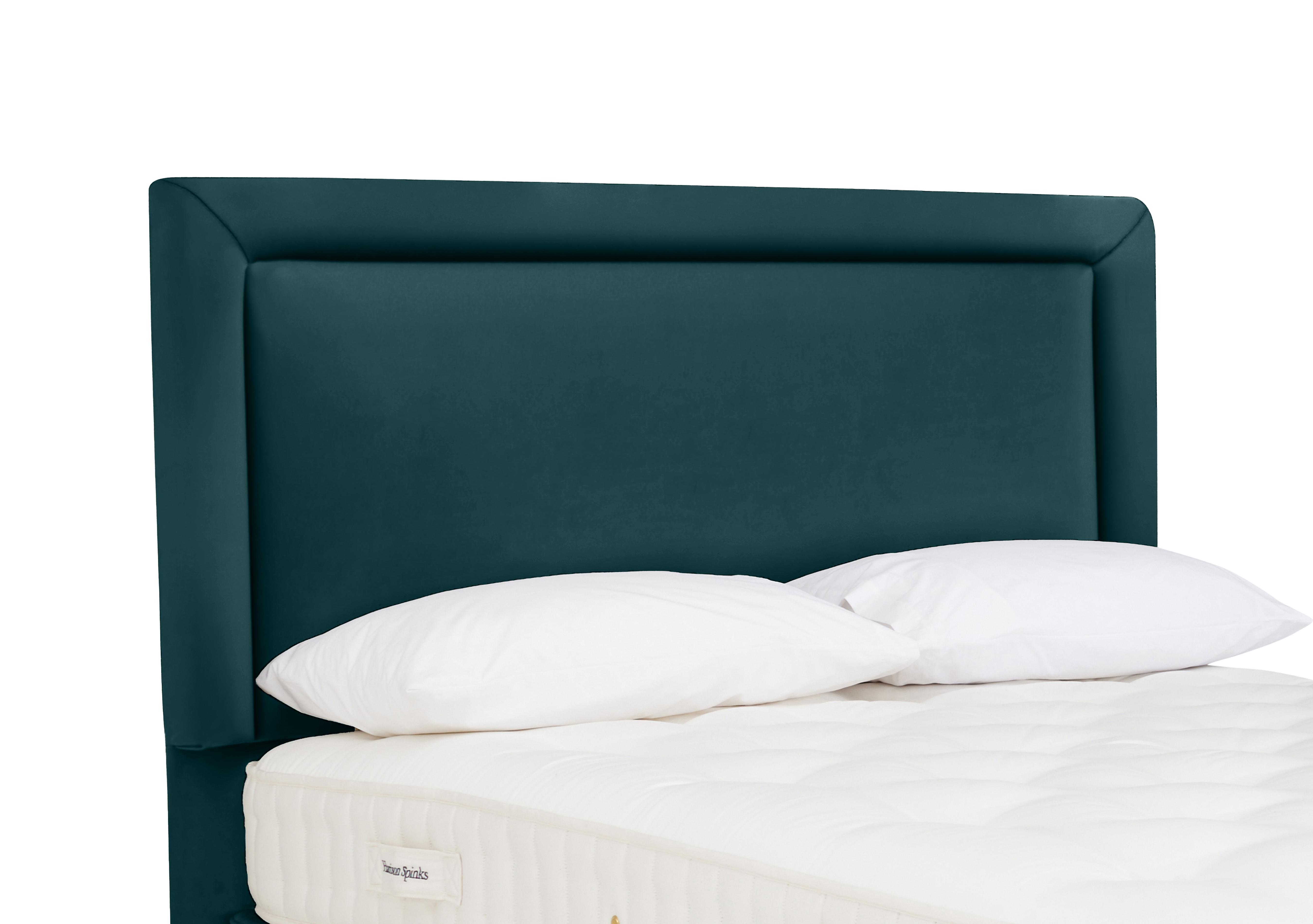 Pure Comfort Oak Floor Standing Headboard in Seven Emerald on Furniture Village