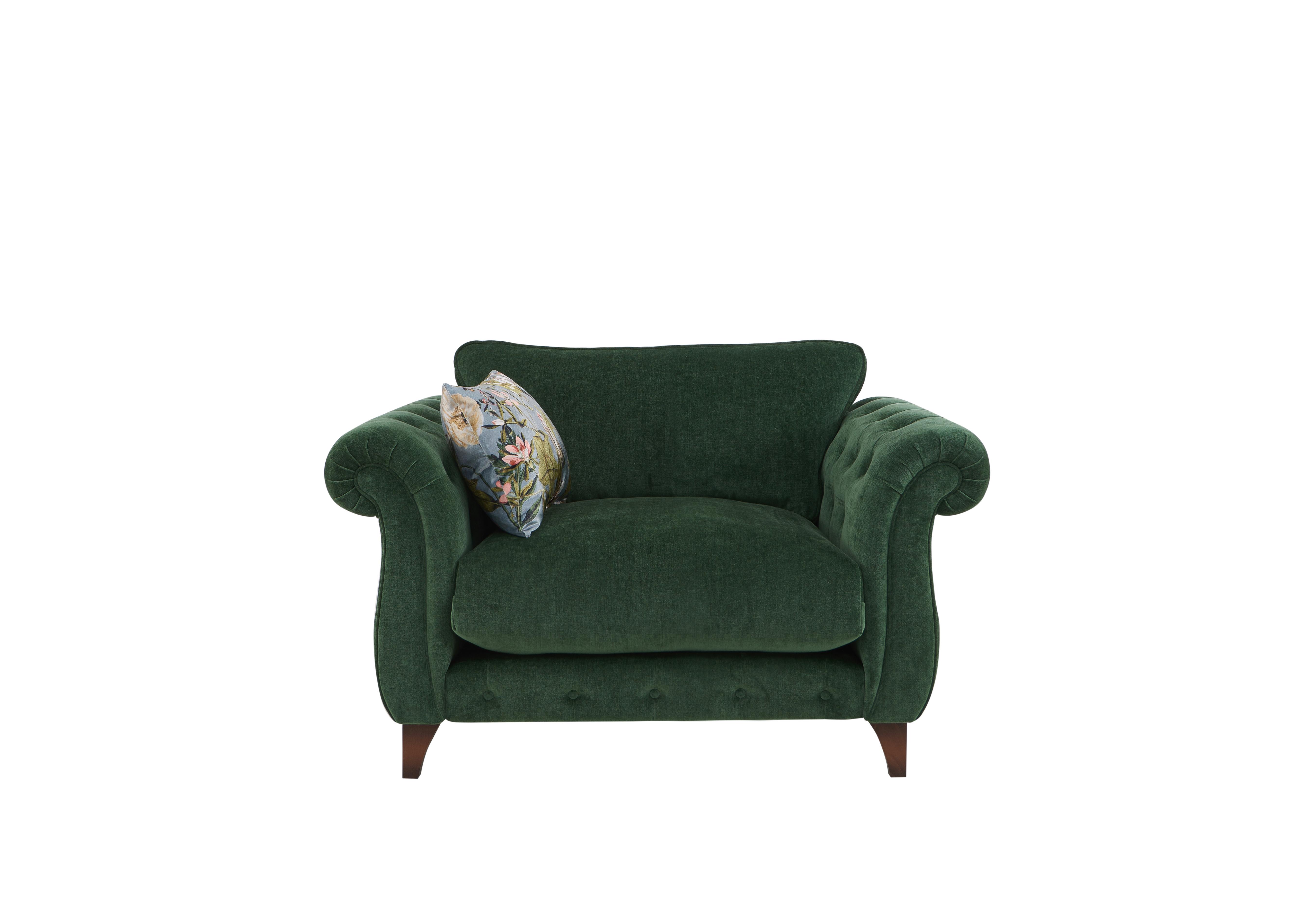 Boutique Palace Fabric Armchair in Oasis Parrot on Furniture Village