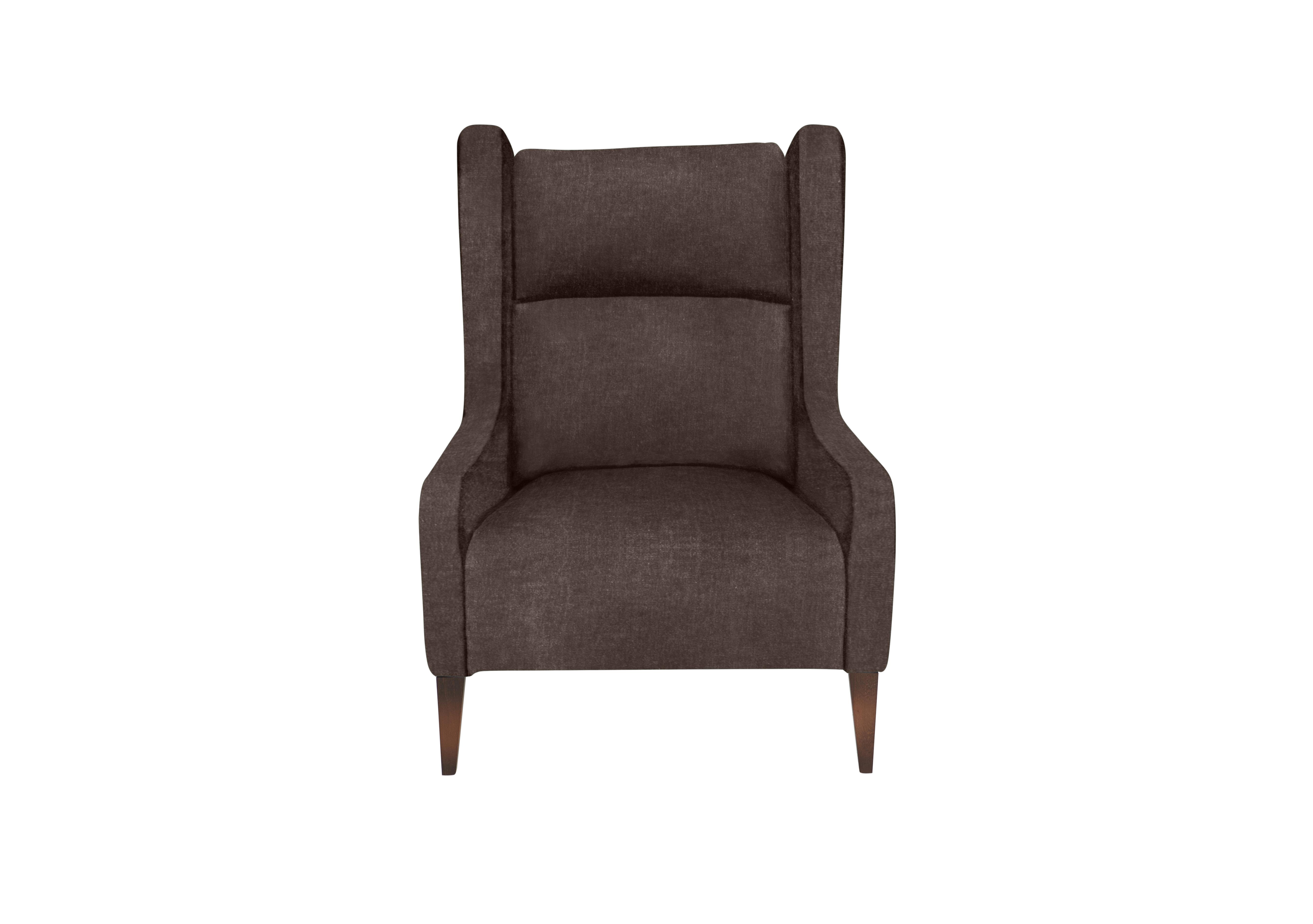 Boutique Palace Fabric Accent Chair in Oasis Mocha on Furniture Village