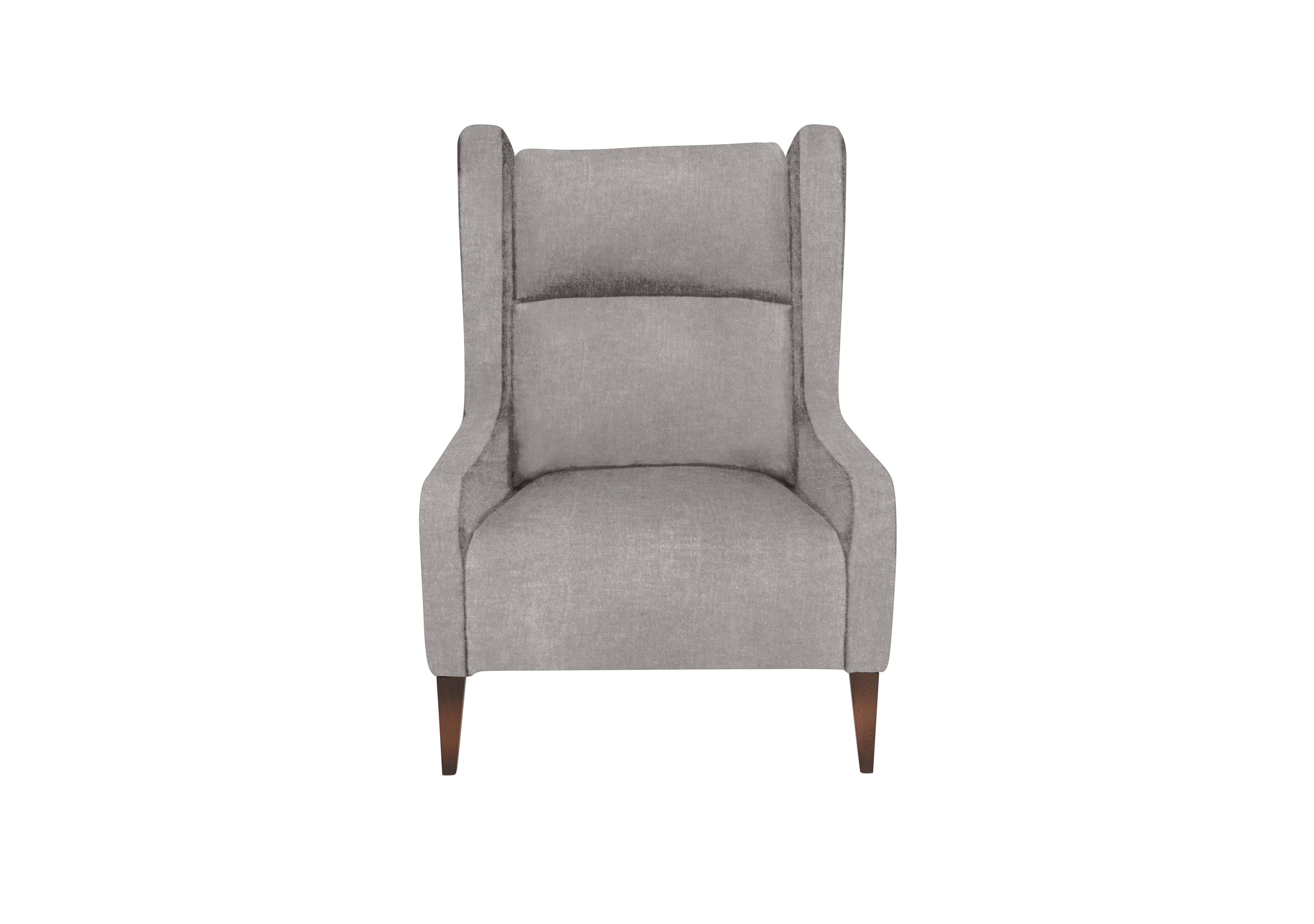 Boutique Palace Fabric Accent Chair in Oasis Silver on Furniture Village