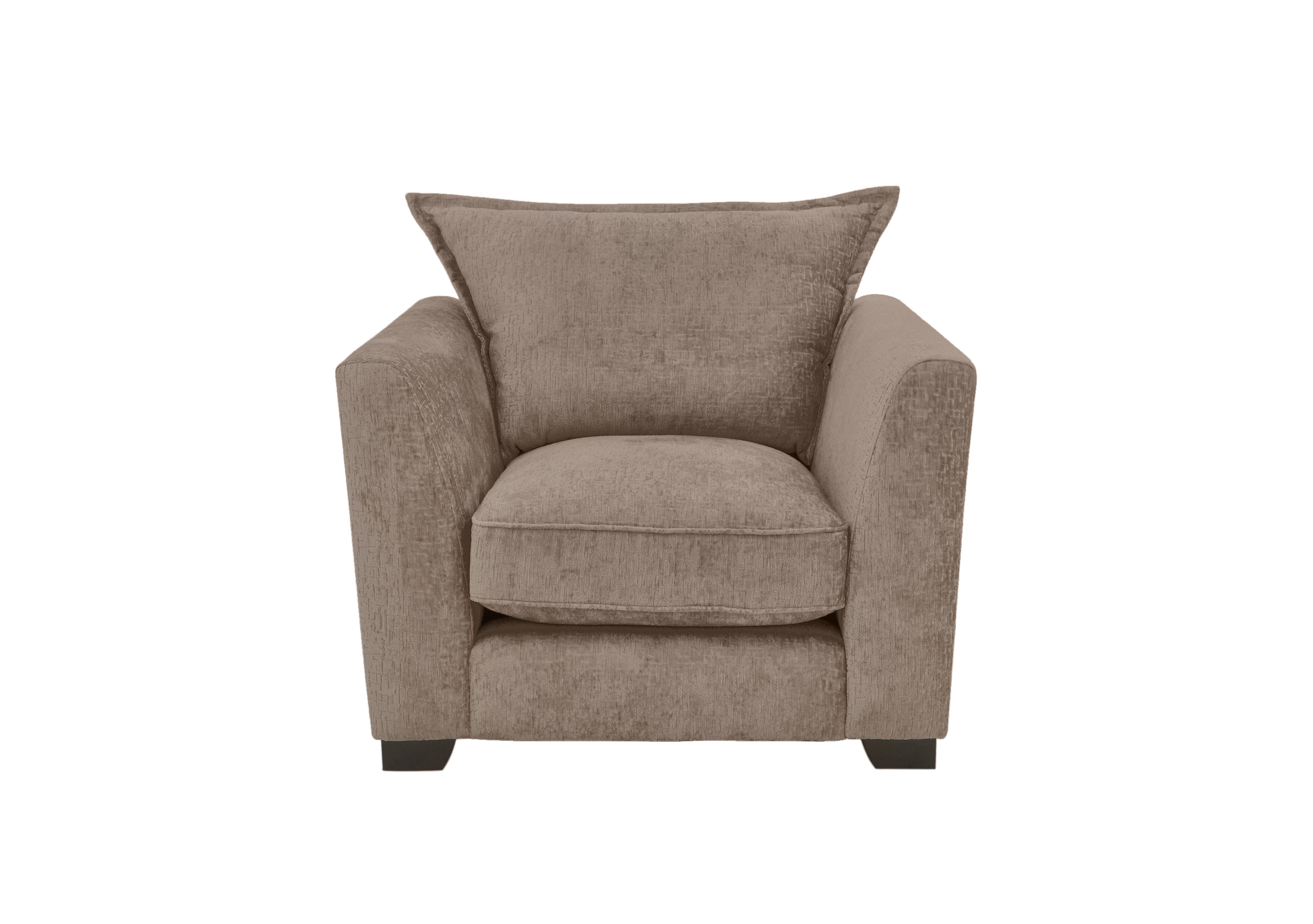 Boutique Lavish Fabric Armchair in Alexandra Coco on Furniture Village