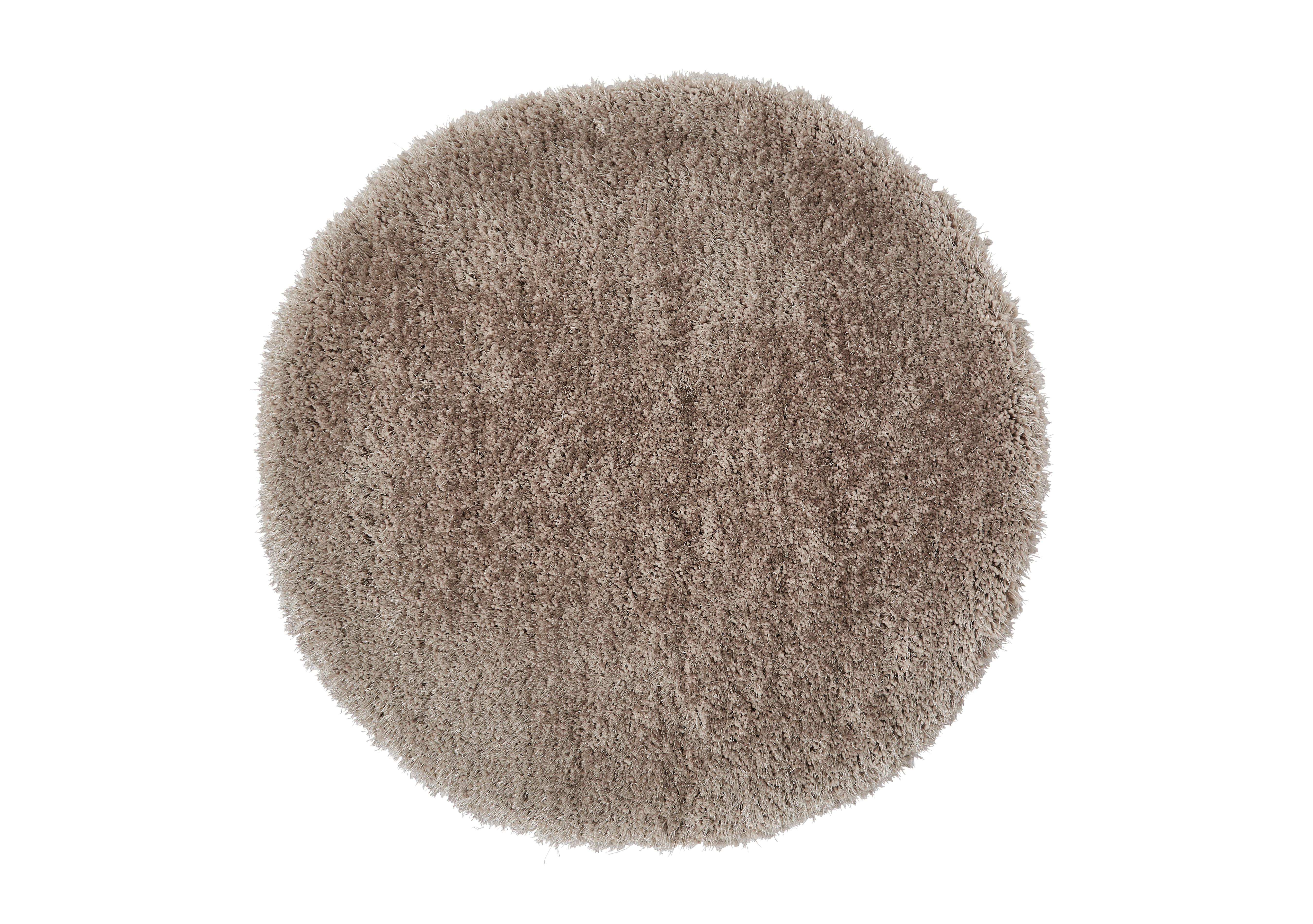 Mira Round Rug in Silver on Furniture Village