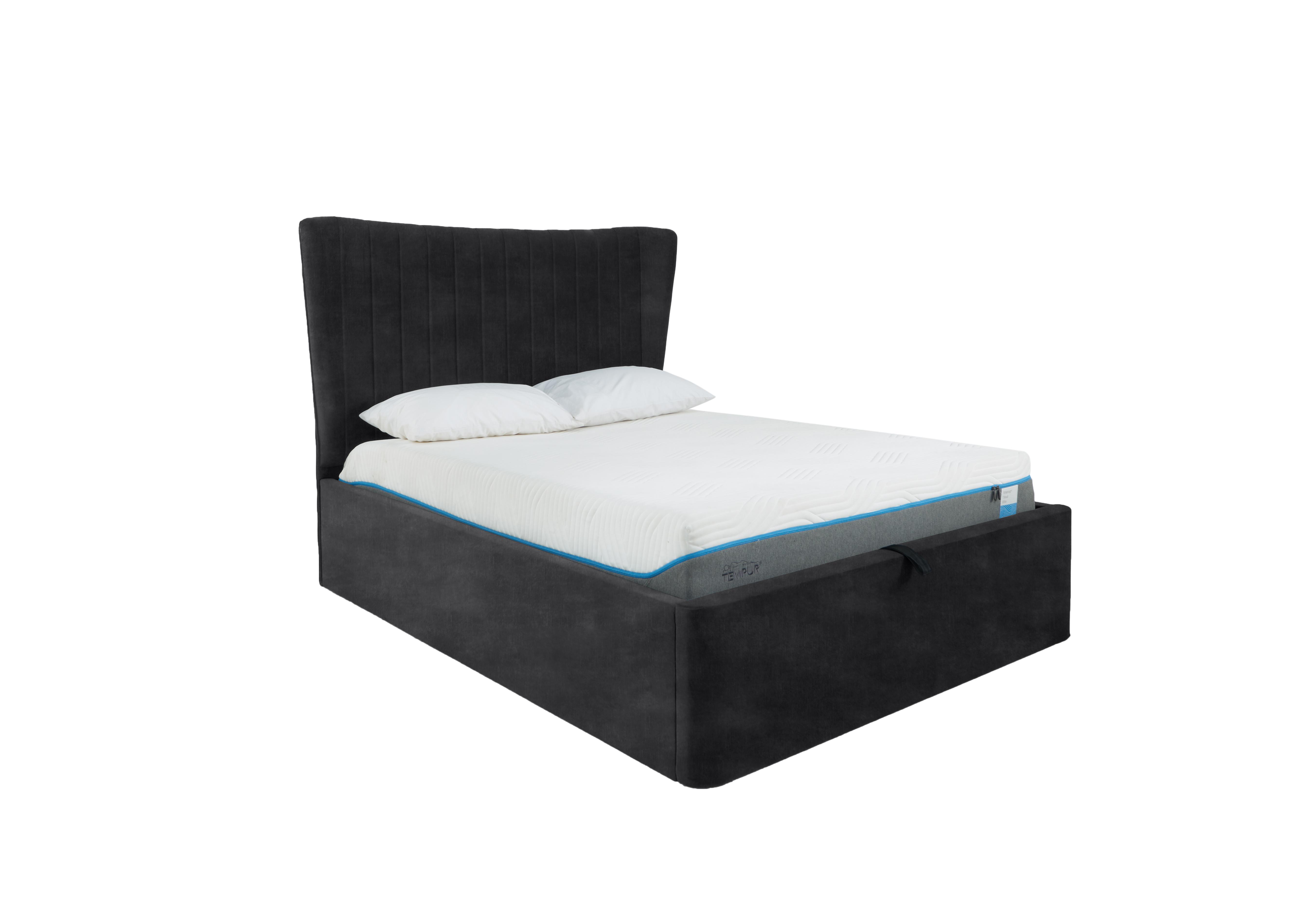 Roman Ottoman Bed Frame in Savannah Coal on Furniture Village