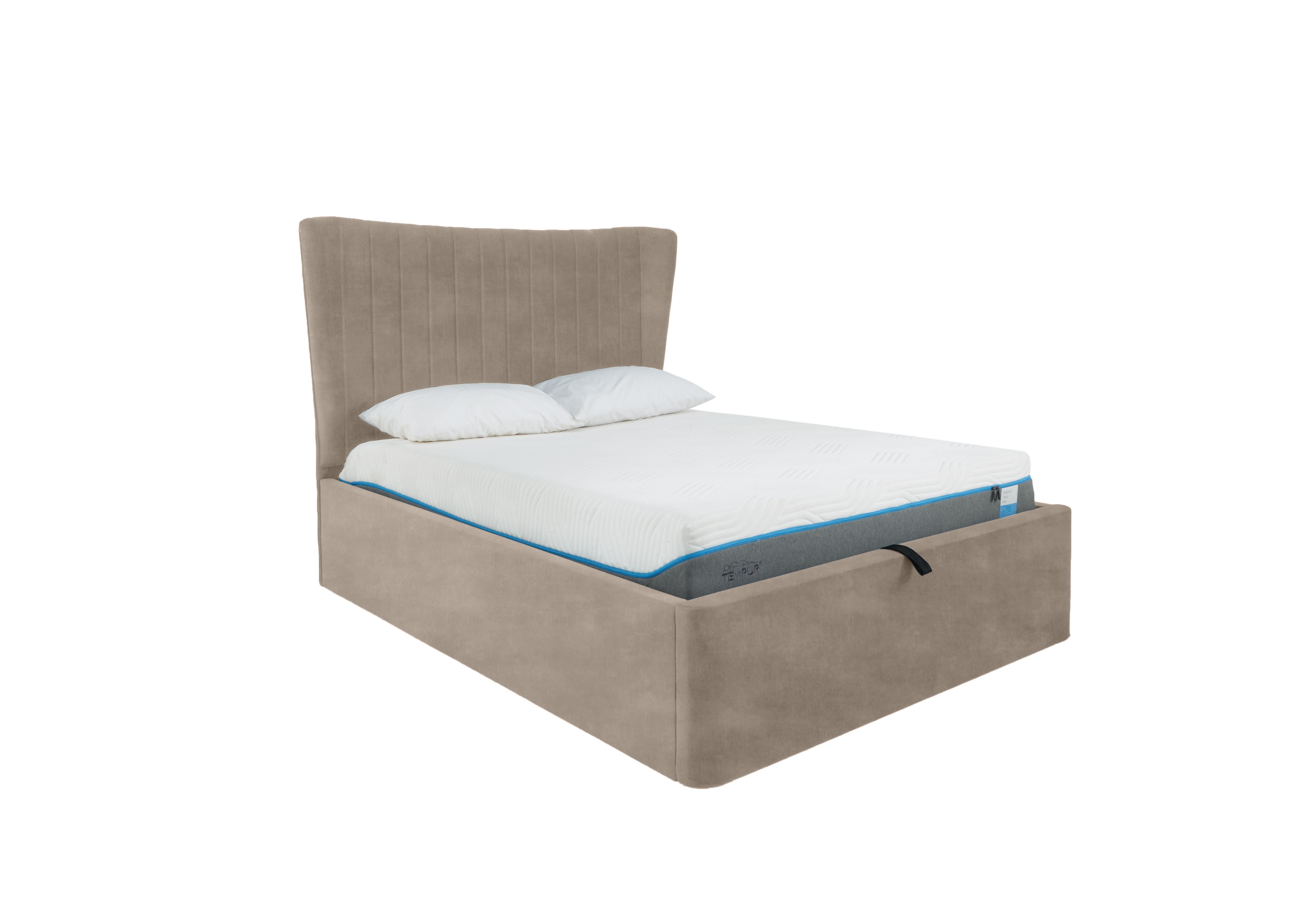 Roman Ottoman Bed Frame in Savannah Mocha on Furniture Village