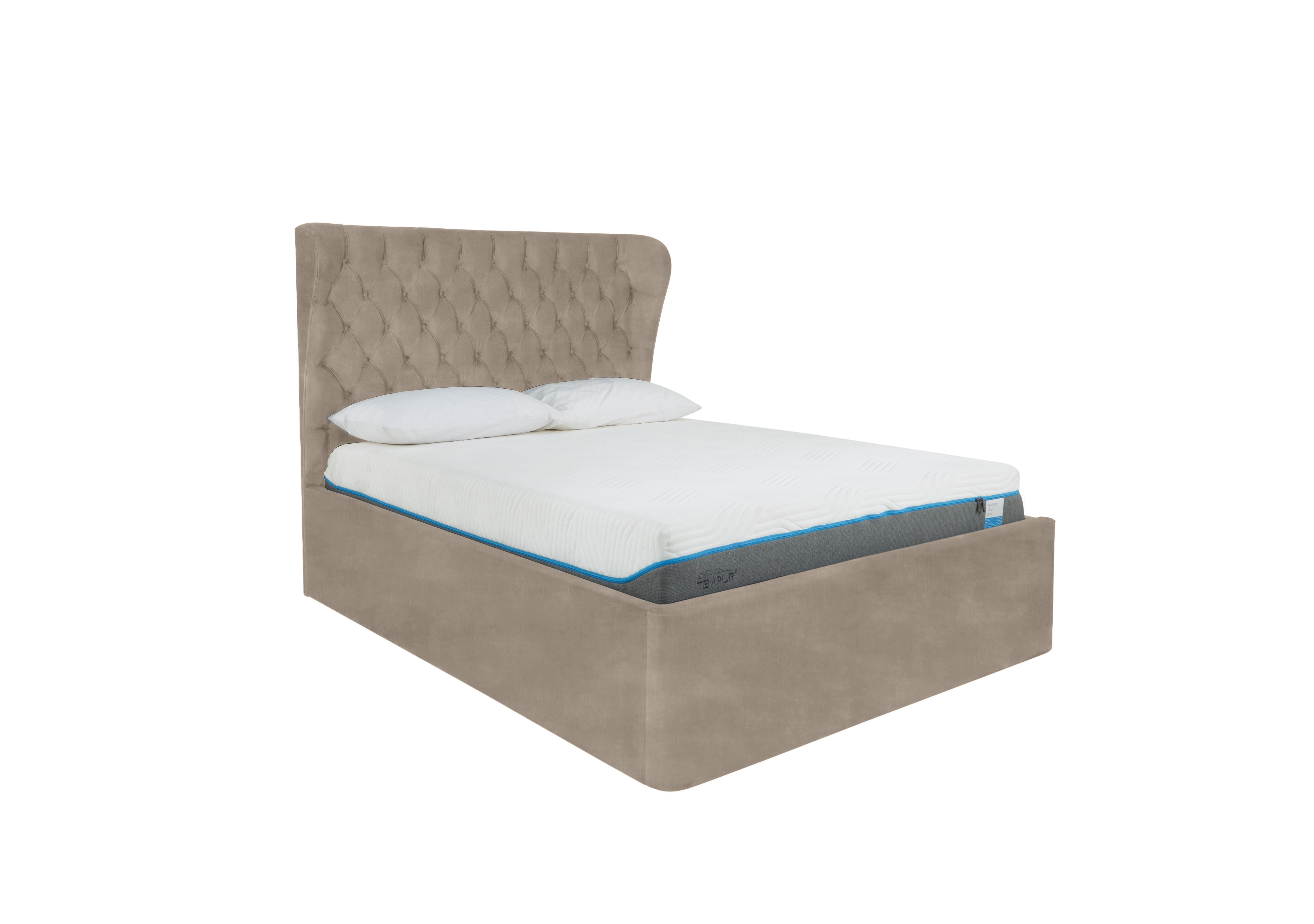 Kendall Ottoman Bed Frame in Savannah Mocha on Furniture Village