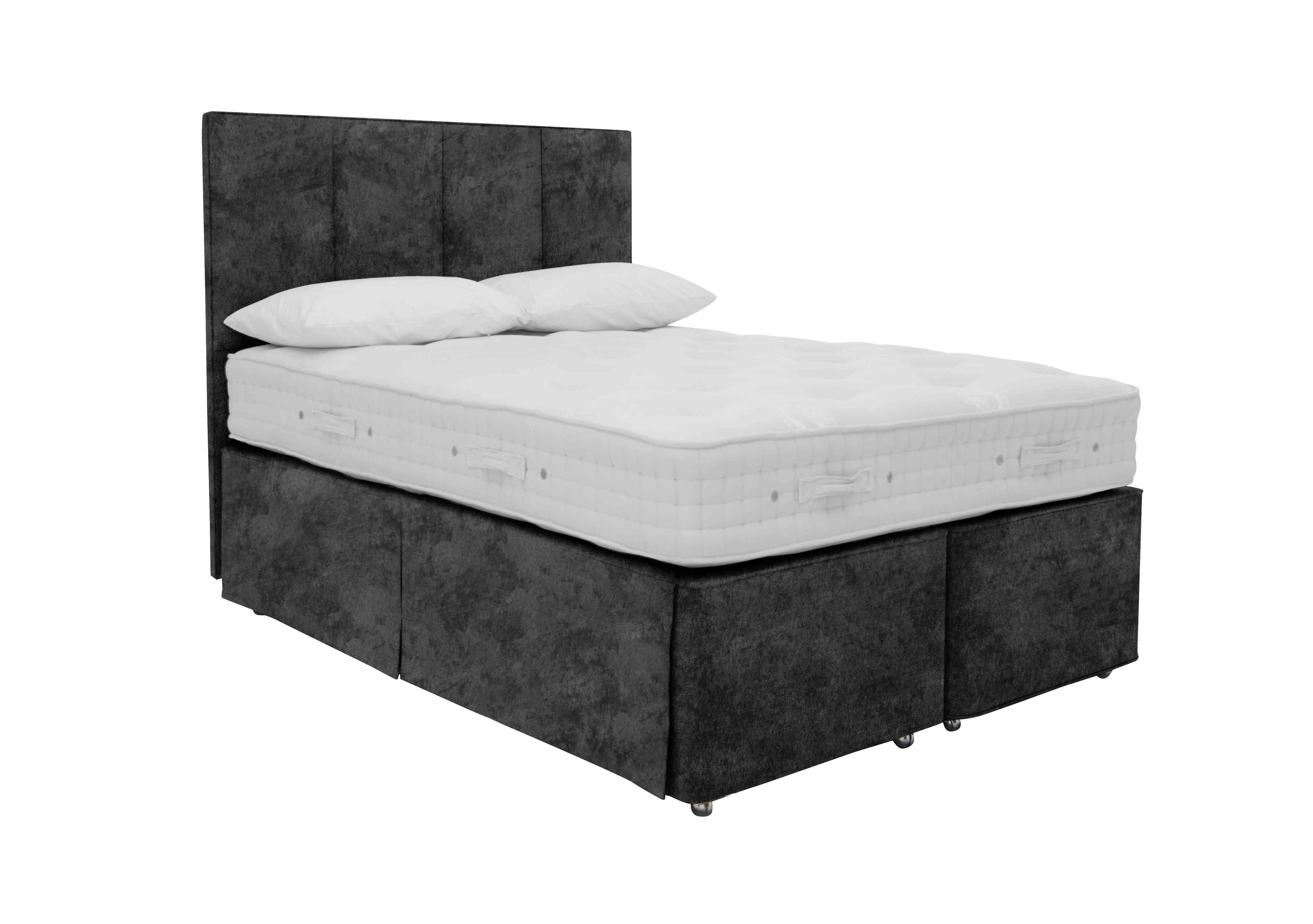 Bespoke Opulent Hideaway Divan Set in Daytona Coal on Furniture Village