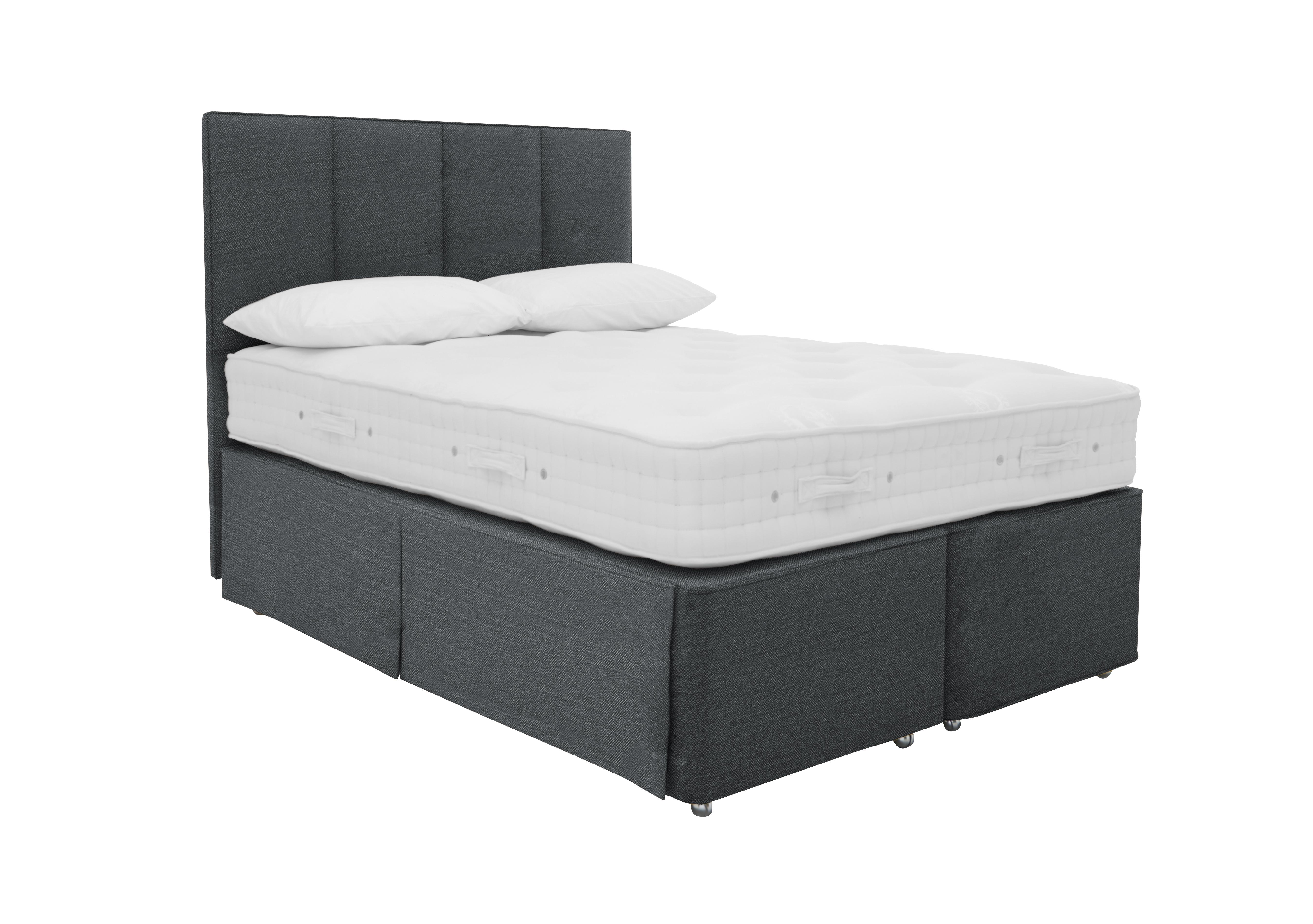 Bespoke Opulent Hideaway Divan Set in Maestro 6007 Carbon on Furniture Village
