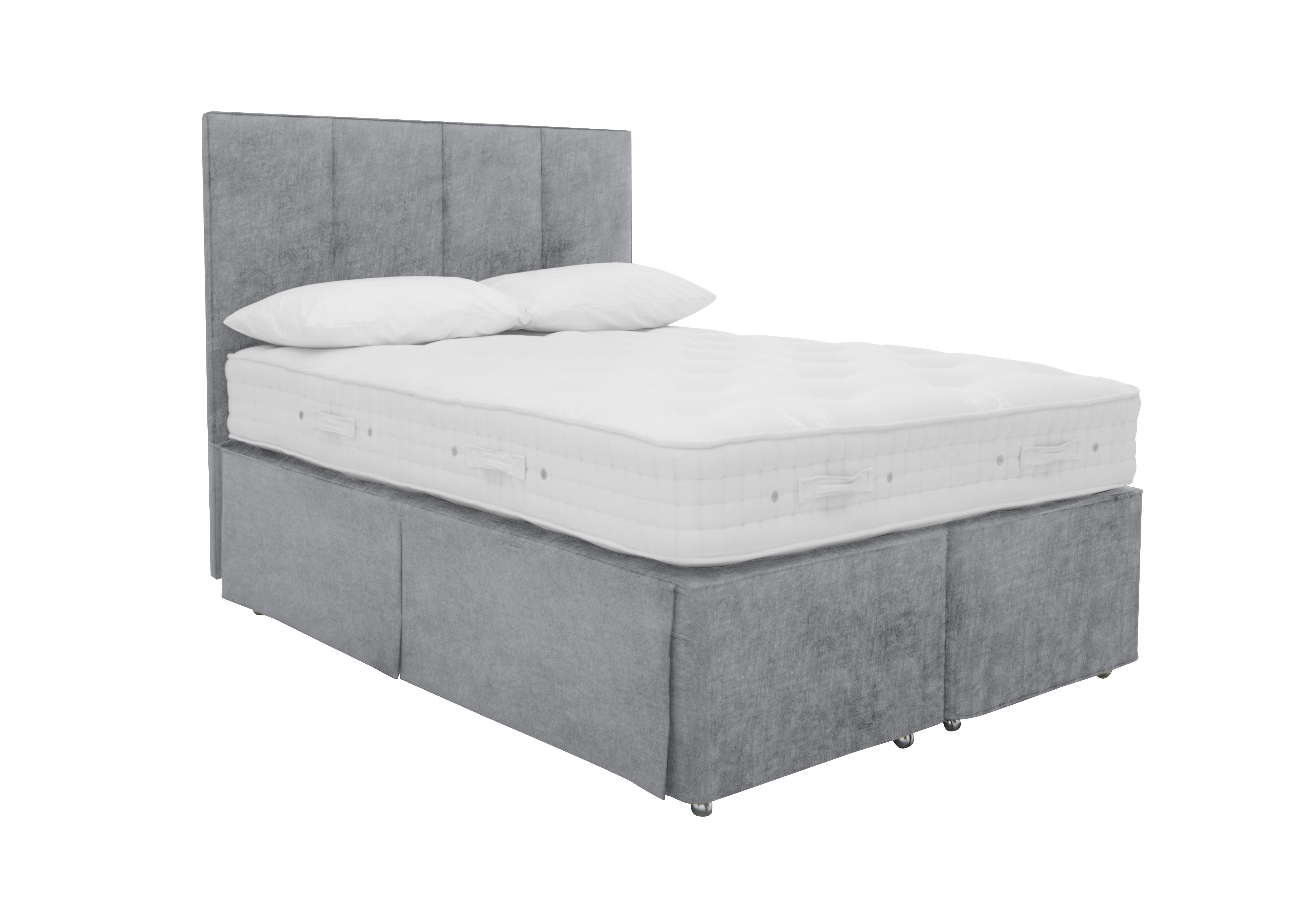 Bespoke Opulent Hideaway Divan Set in Premium 806 Simply Zinc on Furniture Village