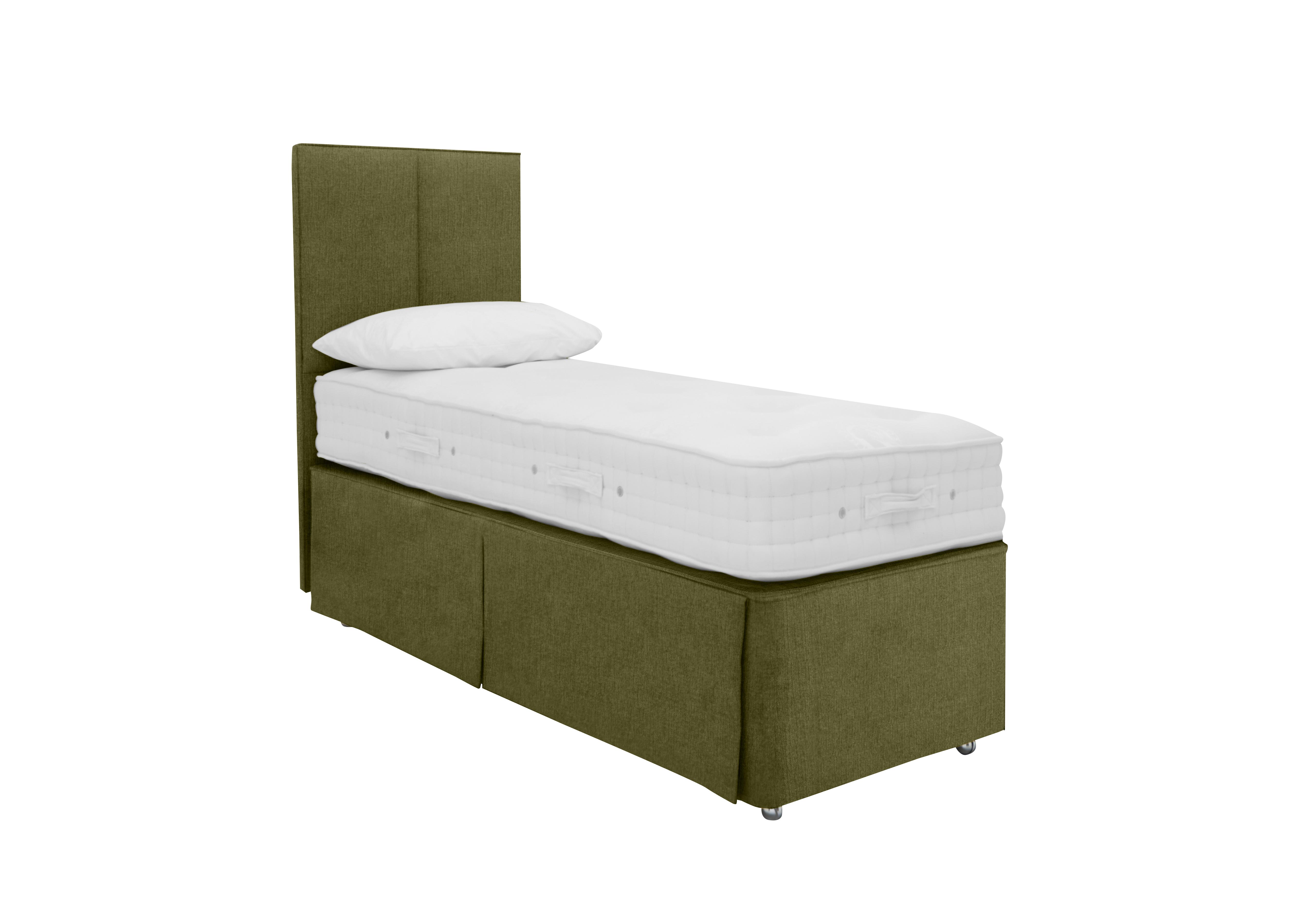 Bespoke Opulent Hideaway Divan Set in Zenith 501 Palm on Furniture Village