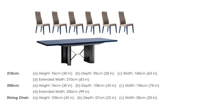 Oceanum Extending Dining Table and 6 Chairs in  on Furniture Village