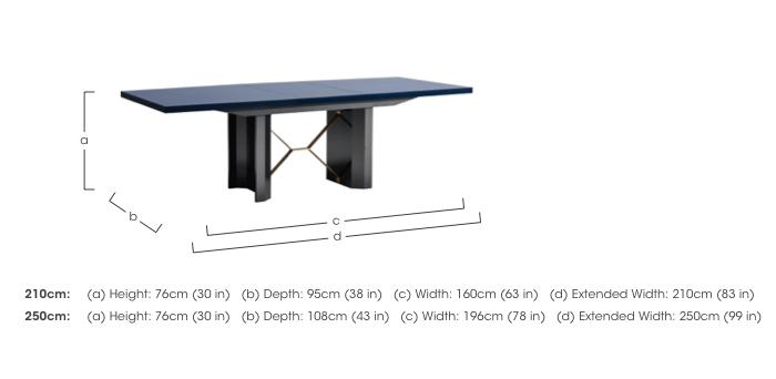Oceanum Extending Dining Table in  on Furniture Village