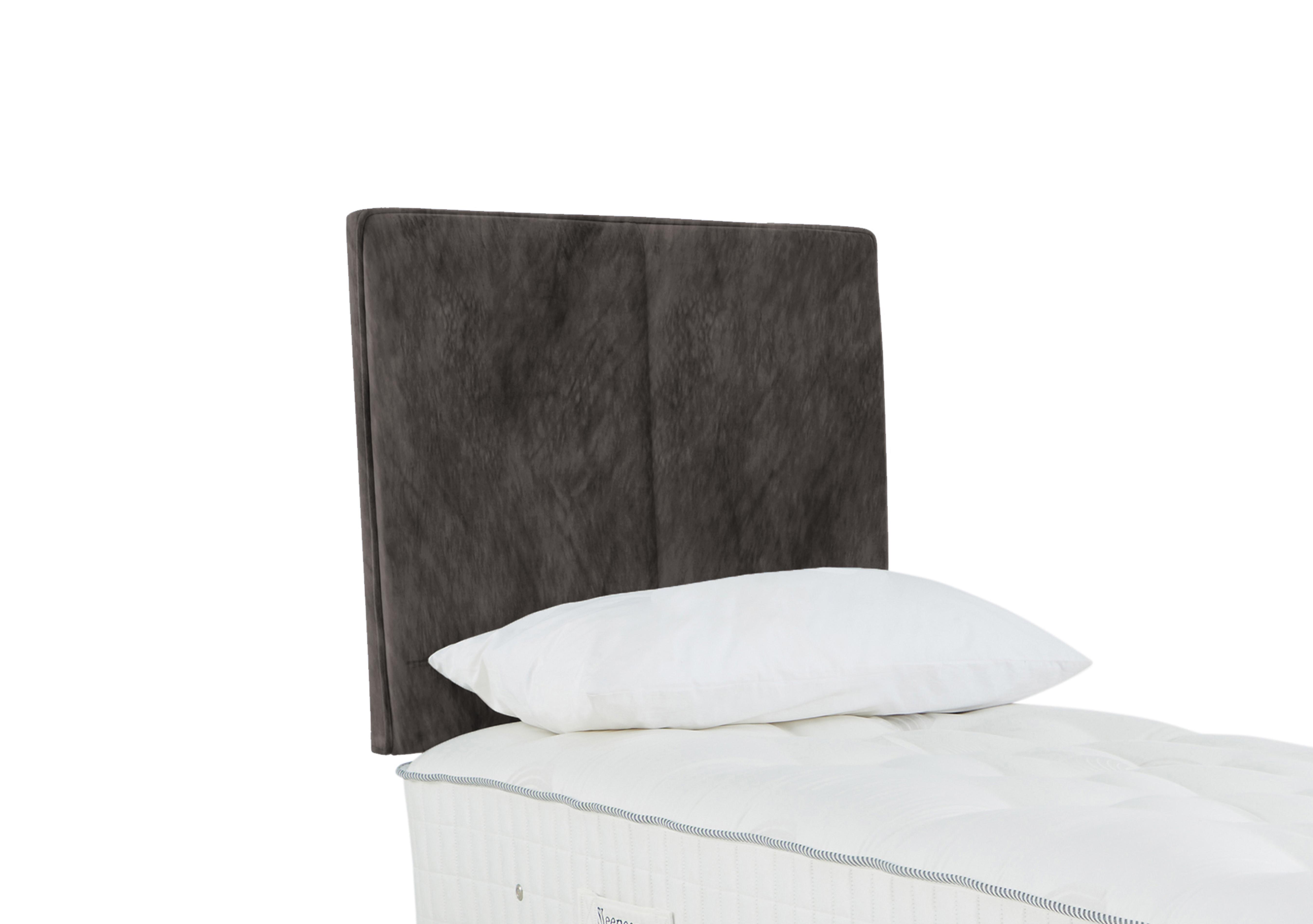 Haig Strutted Headboard in Dapple Mink on Furniture Village
