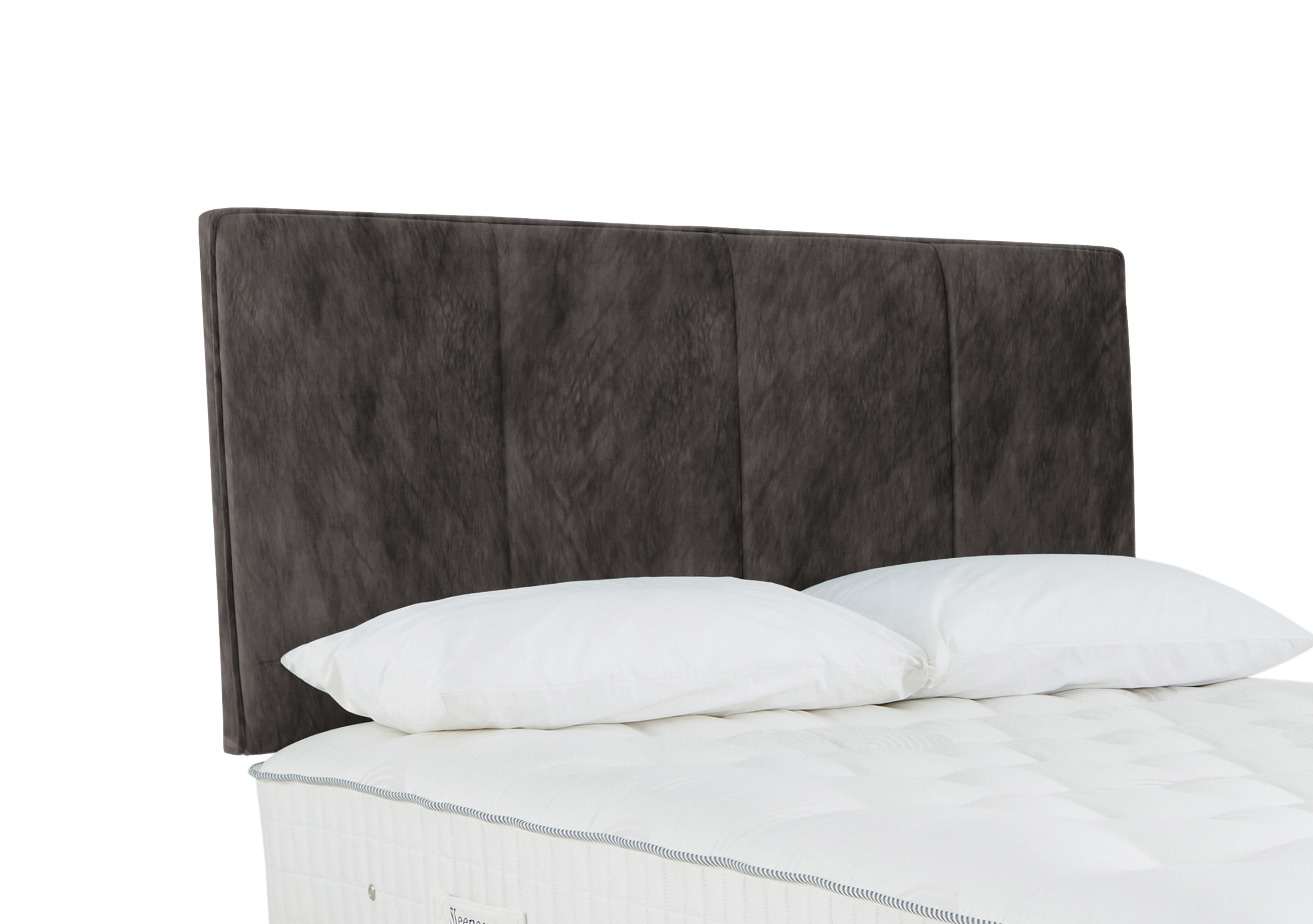 Haig Strutted Headboard in Dapple Mink on Furniture Village
