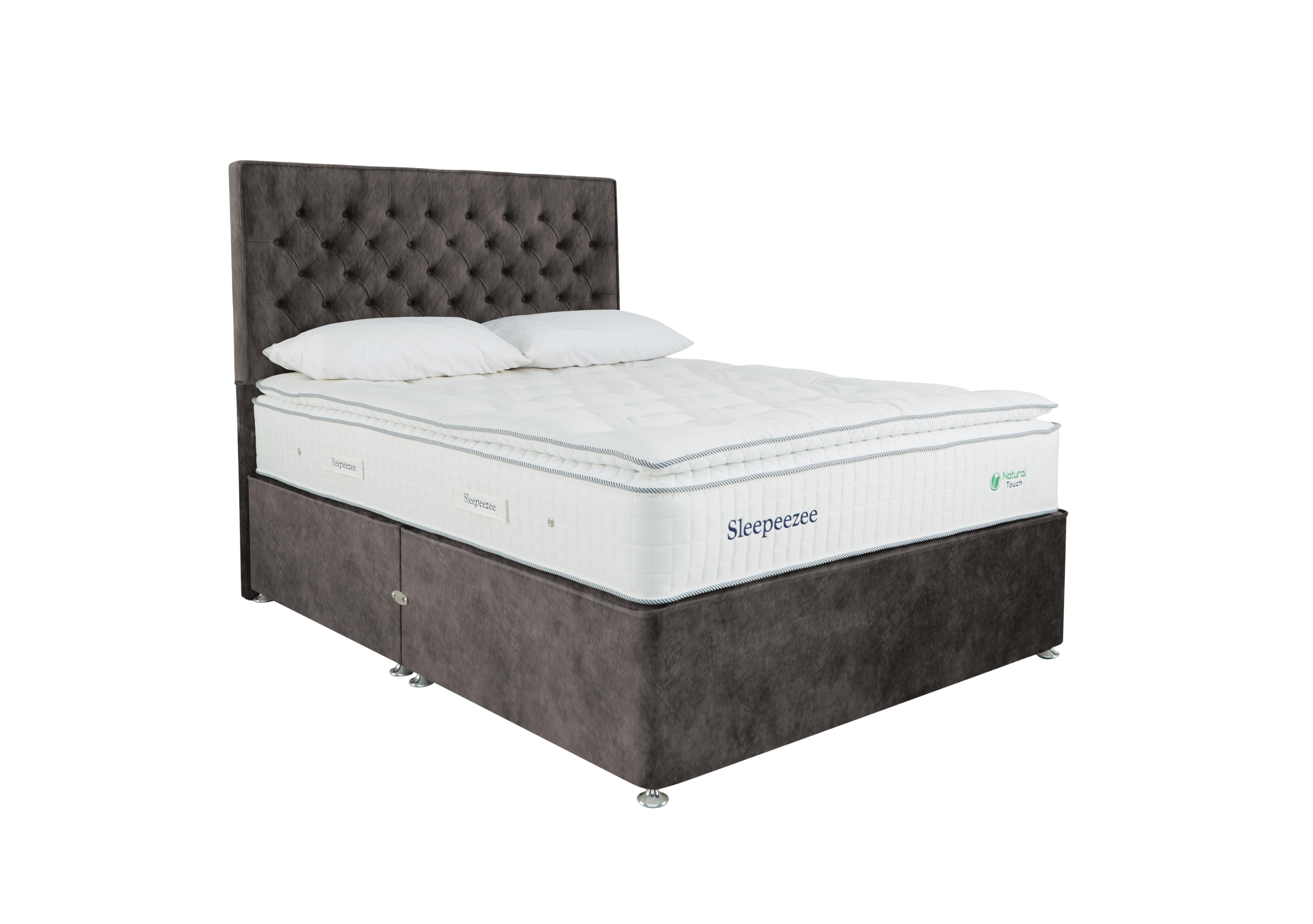 Natural Touch 3000 Pillowtop Divan Set in Dapple Mink on Furniture Village