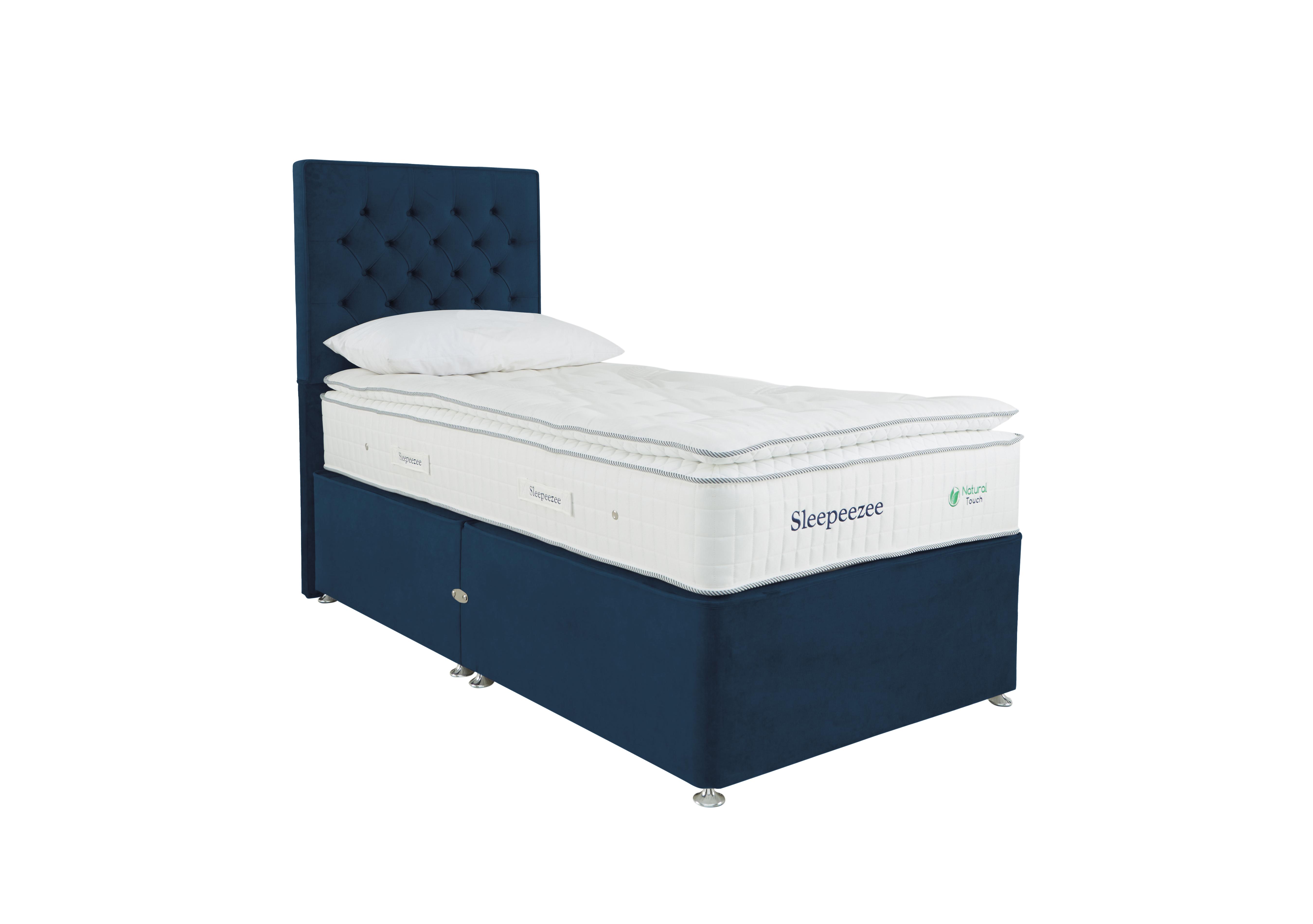 Natural Touch 3000 Pillowtop Divan Set in Plush Navy on Furniture Village