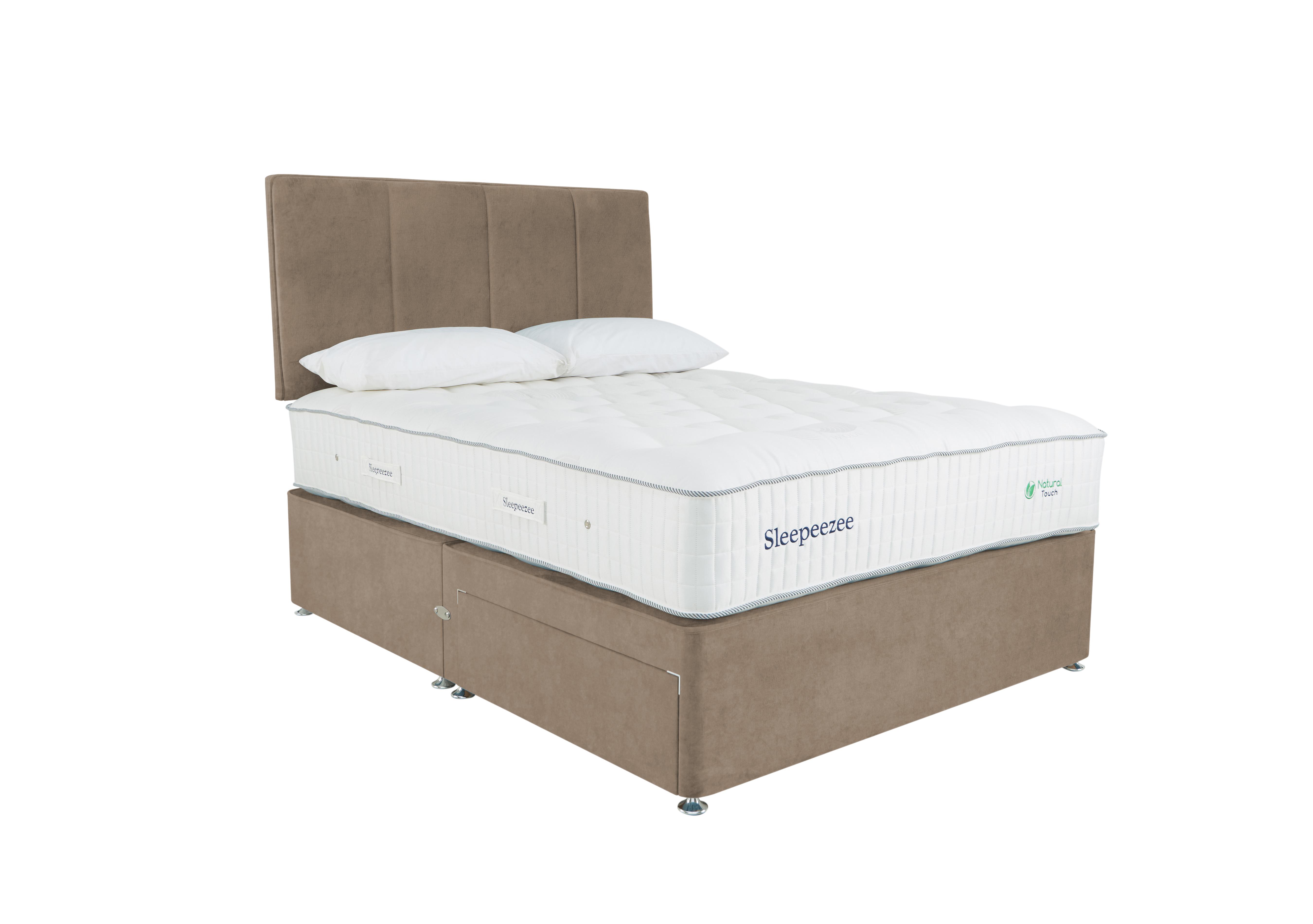 Natural Touch 3000 Divan Set in Plush Beige on Furniture Village