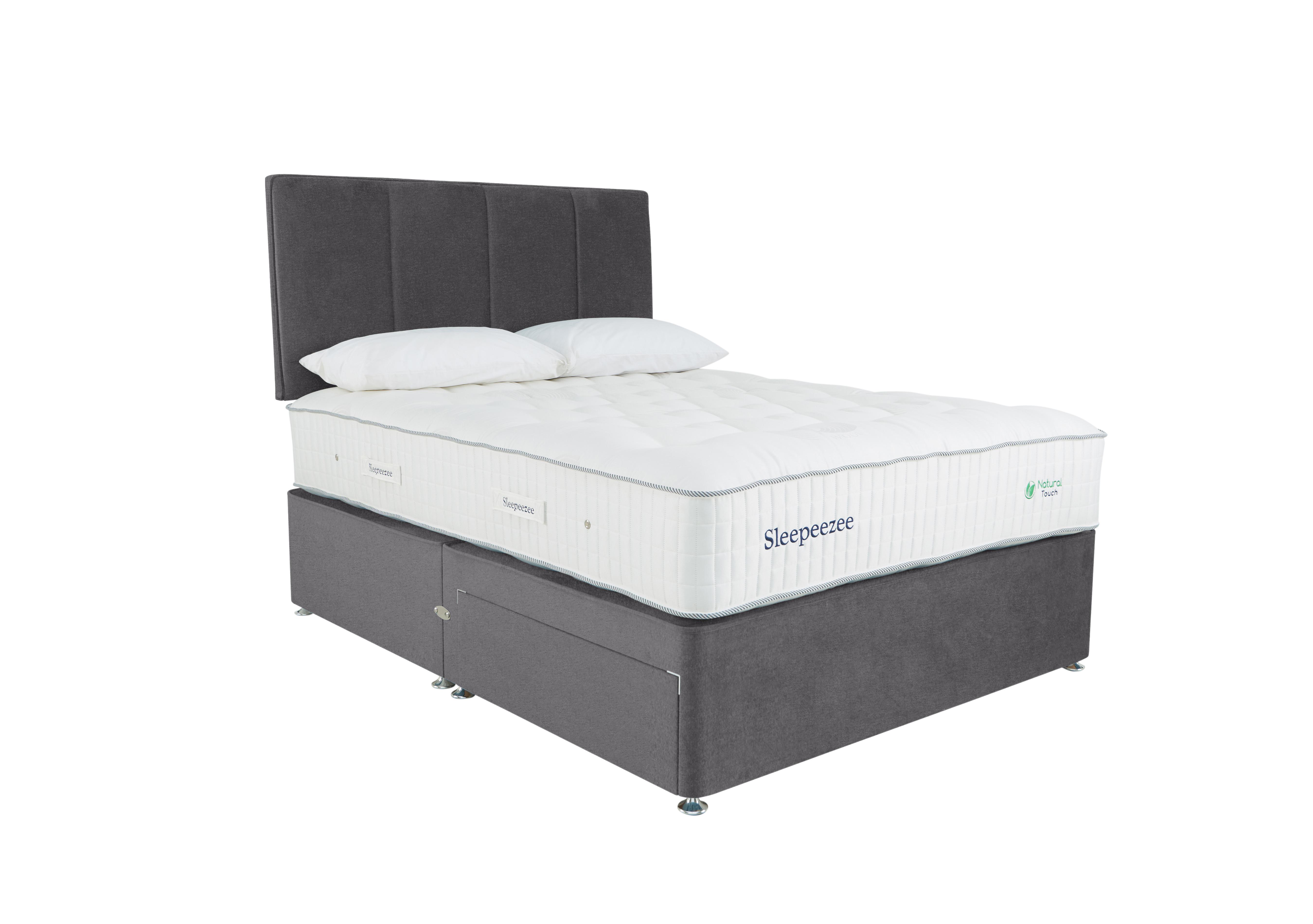 Natural Touch 3000 Divan Set in Weave Pewter on Furniture Village