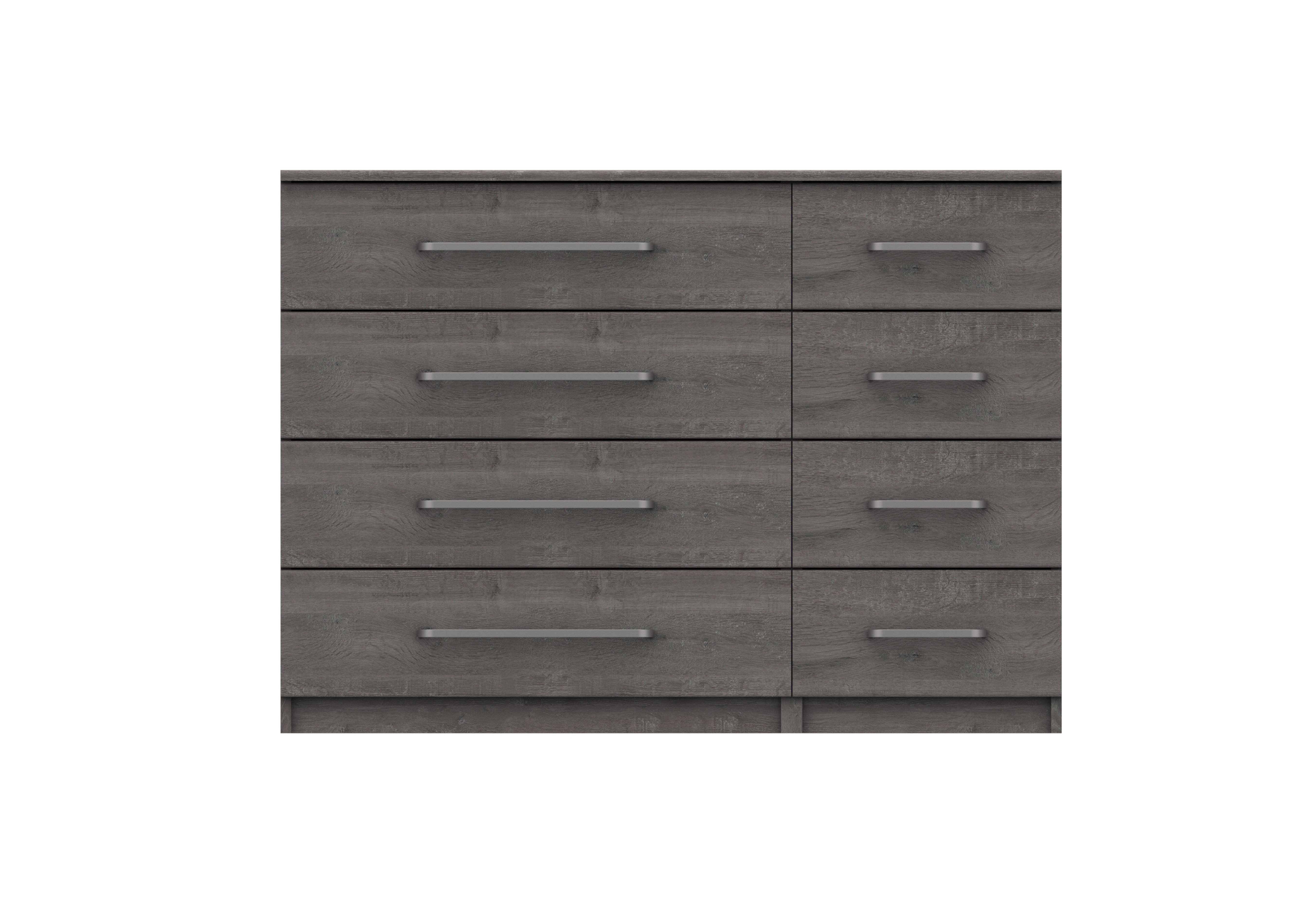 Blackfriars 8 Drawer Chest in Dark Grey Oak on Furniture Village